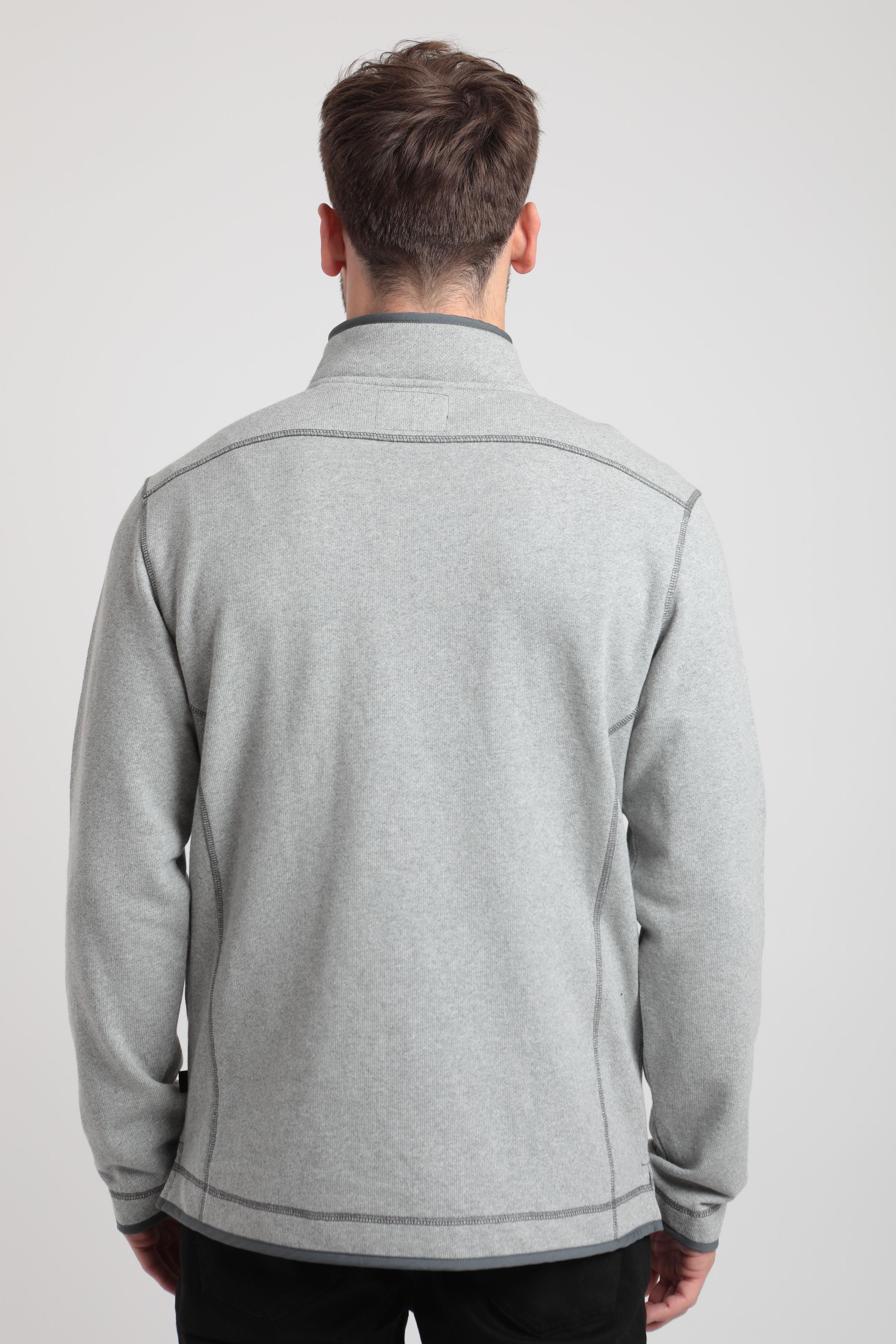 Polerón hombre Maiten gris melange -2