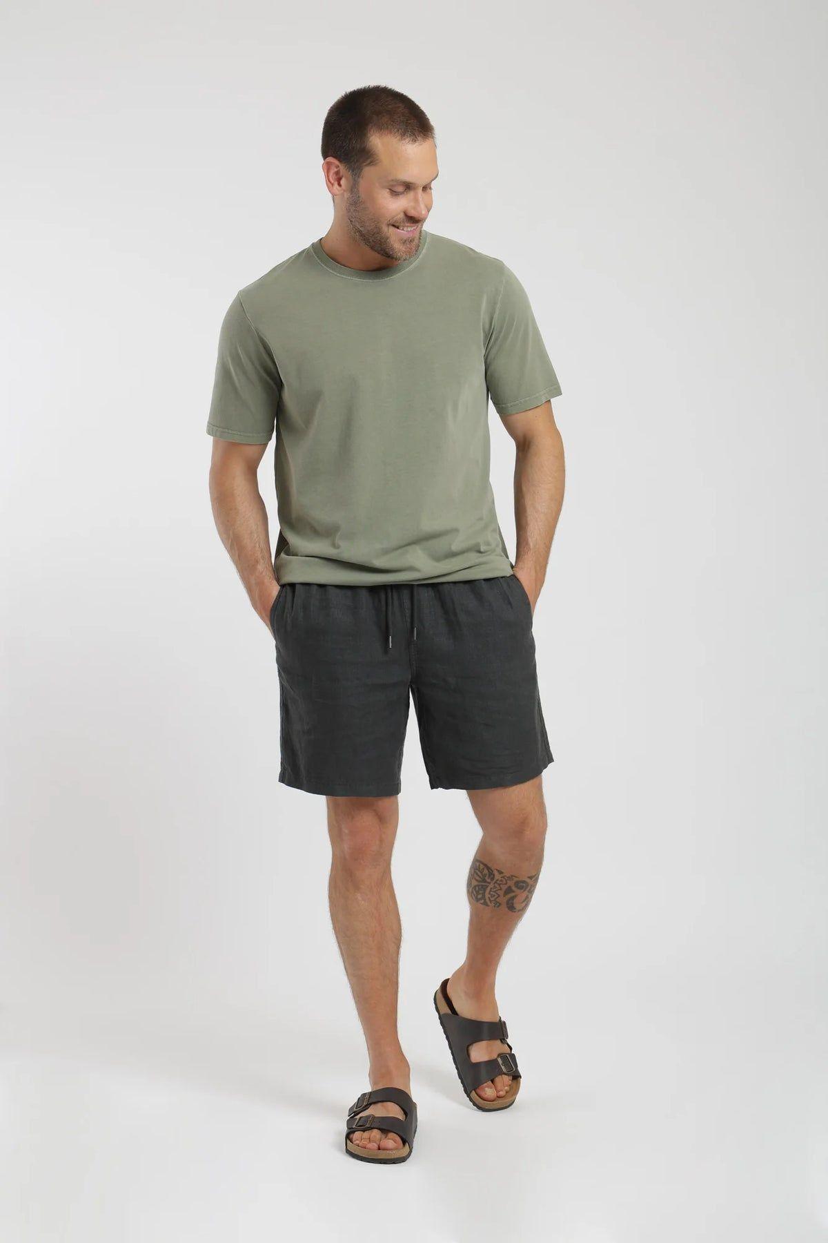Short hombre lino-4
