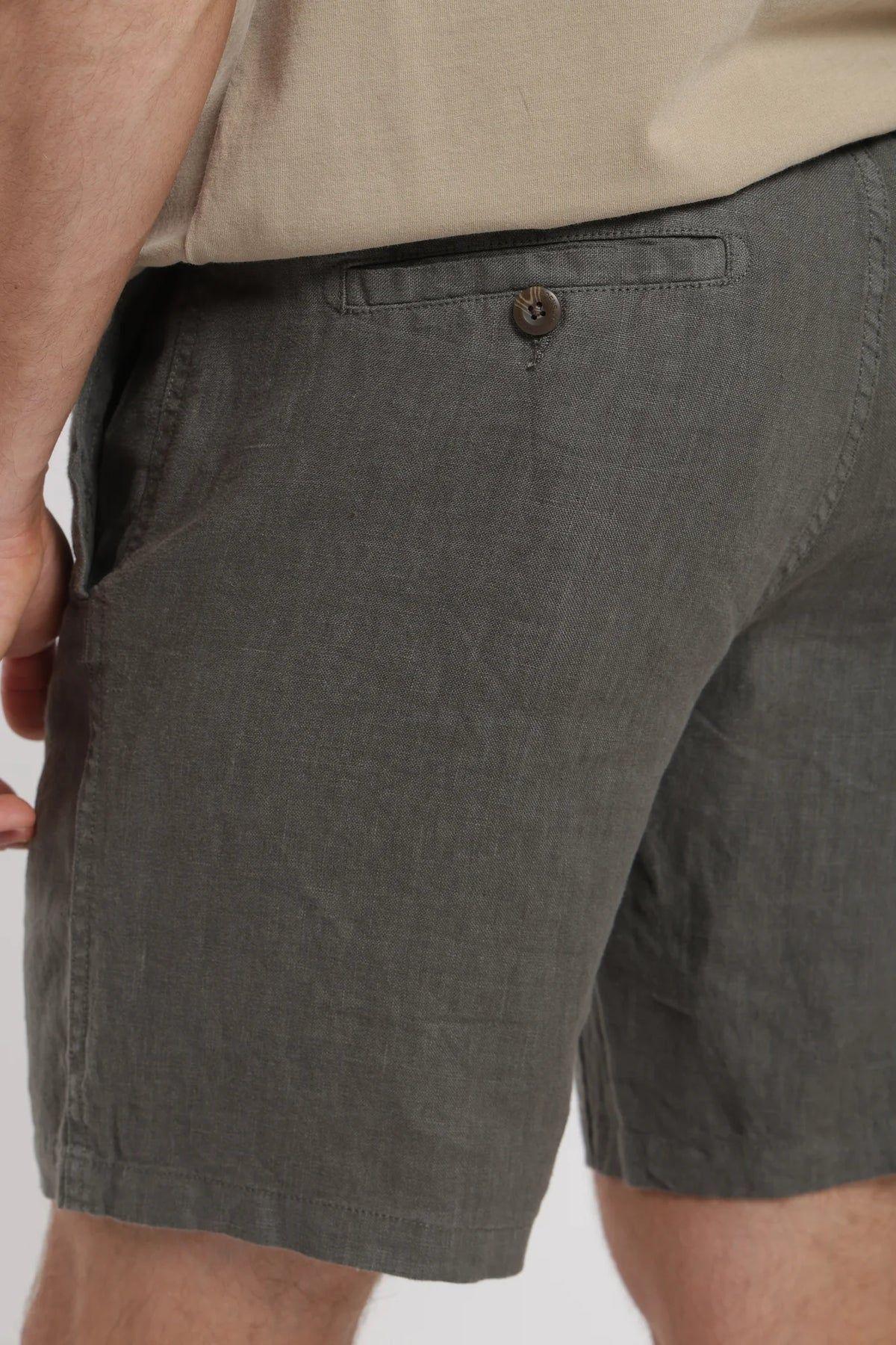 Short hombre lino-0