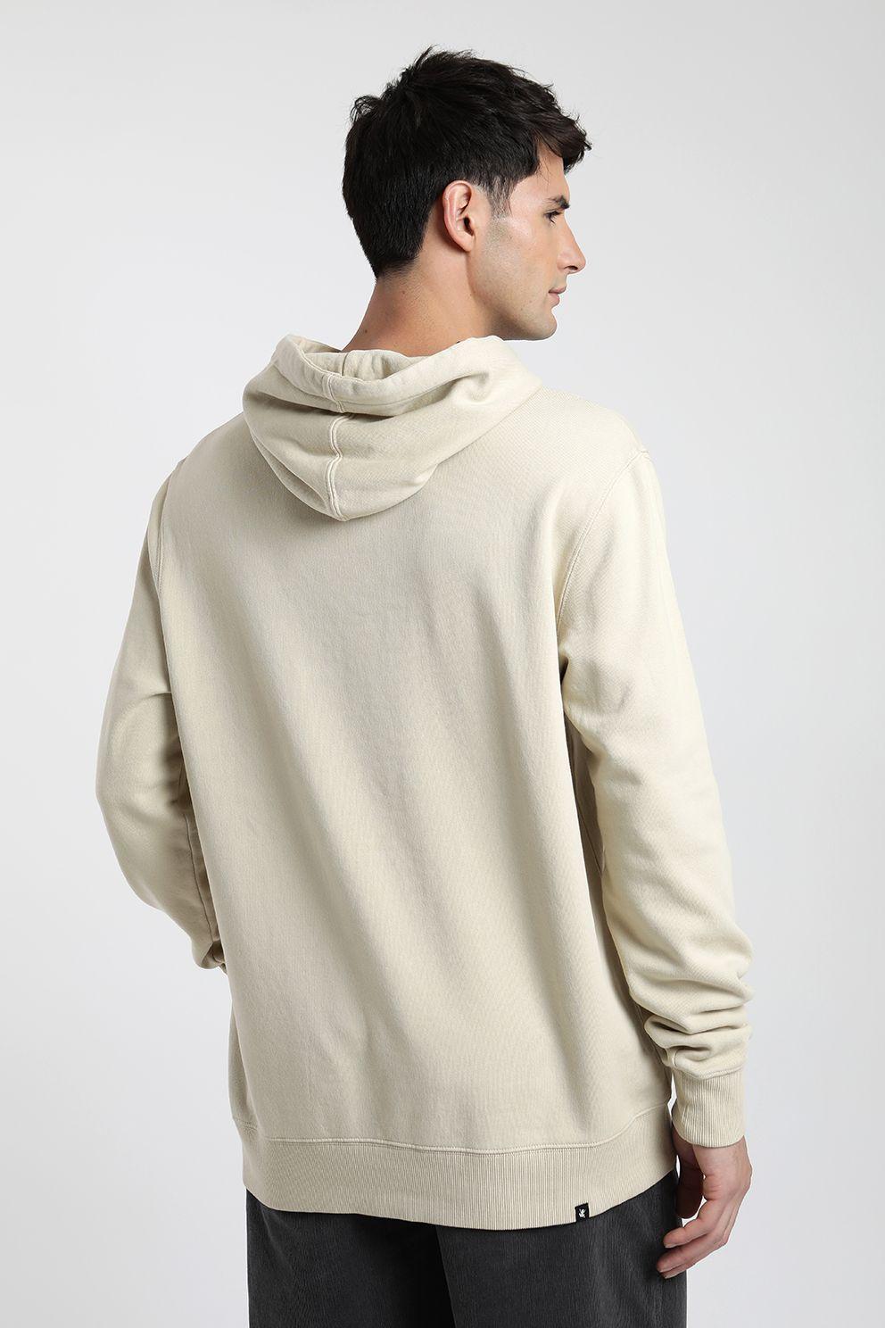 Polerón hombre Hoodie beige -2