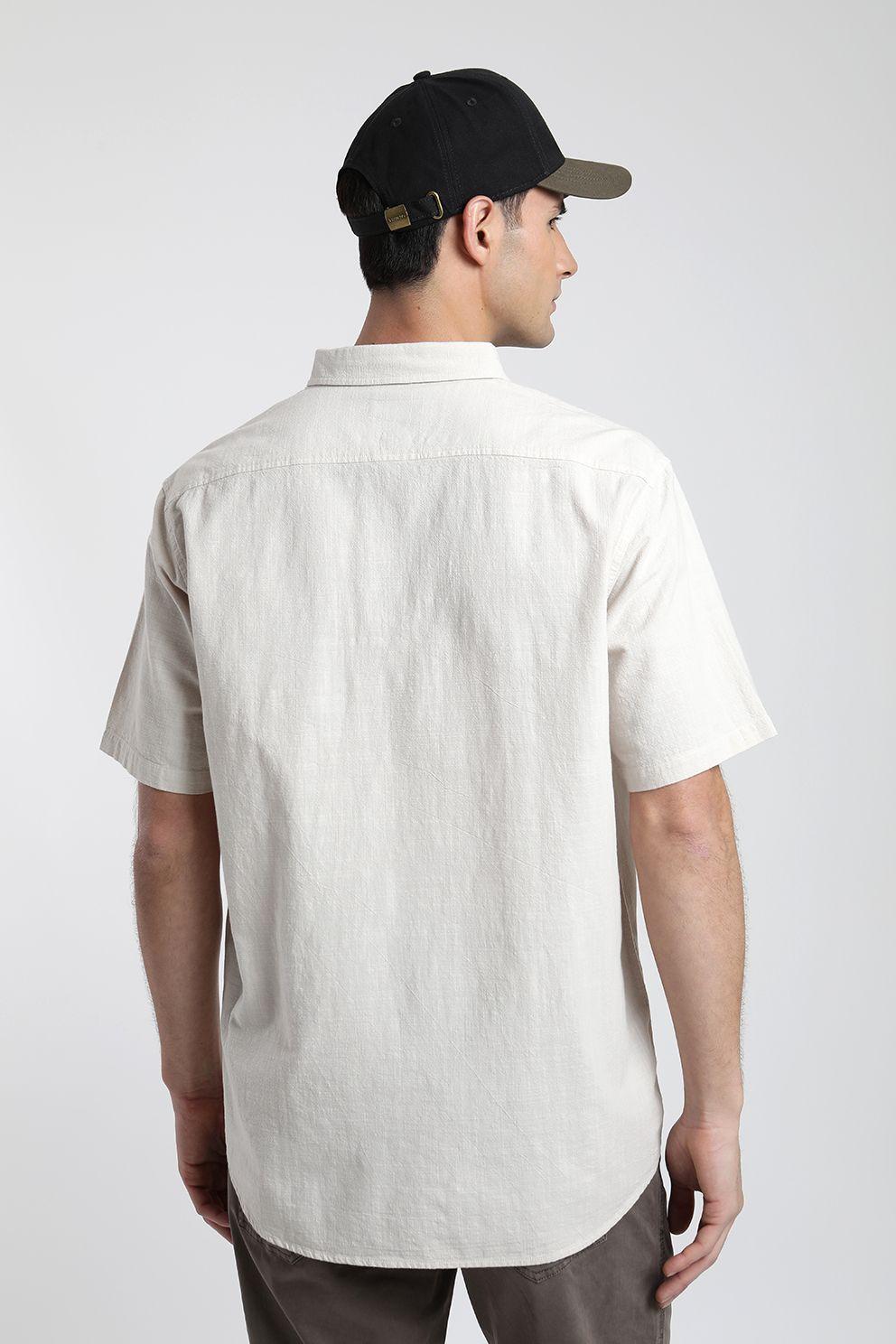 Camisa manga corta Classic blanco -1