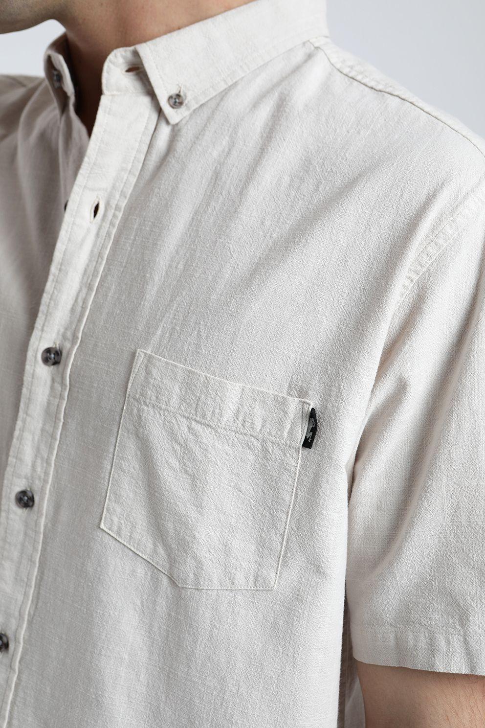 Camisa manga corta Classic blanco -2