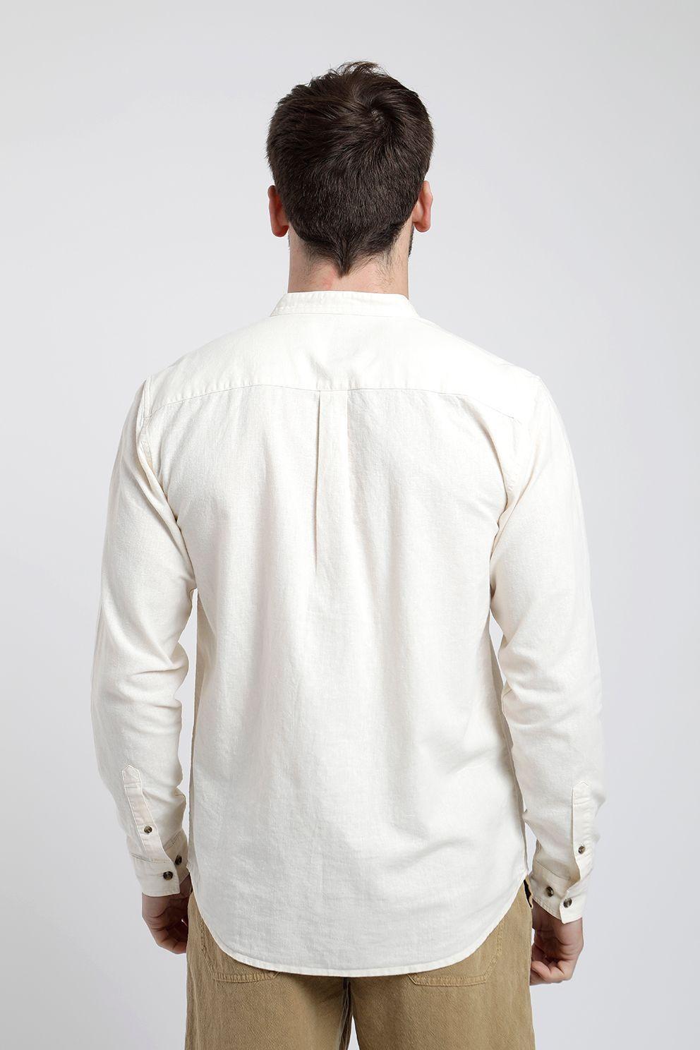 Camisa Manga Larga Hombre Mao -2