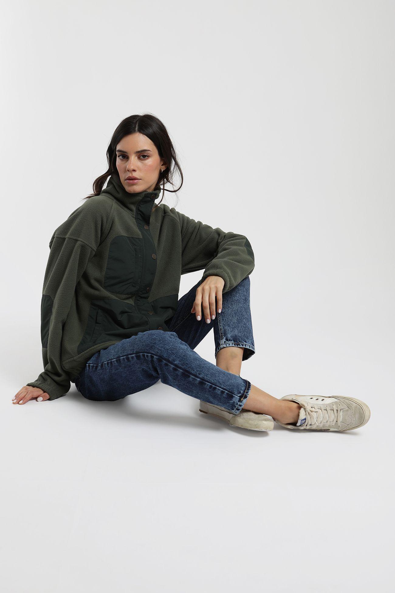 Polar mujer Tambo verde  -3