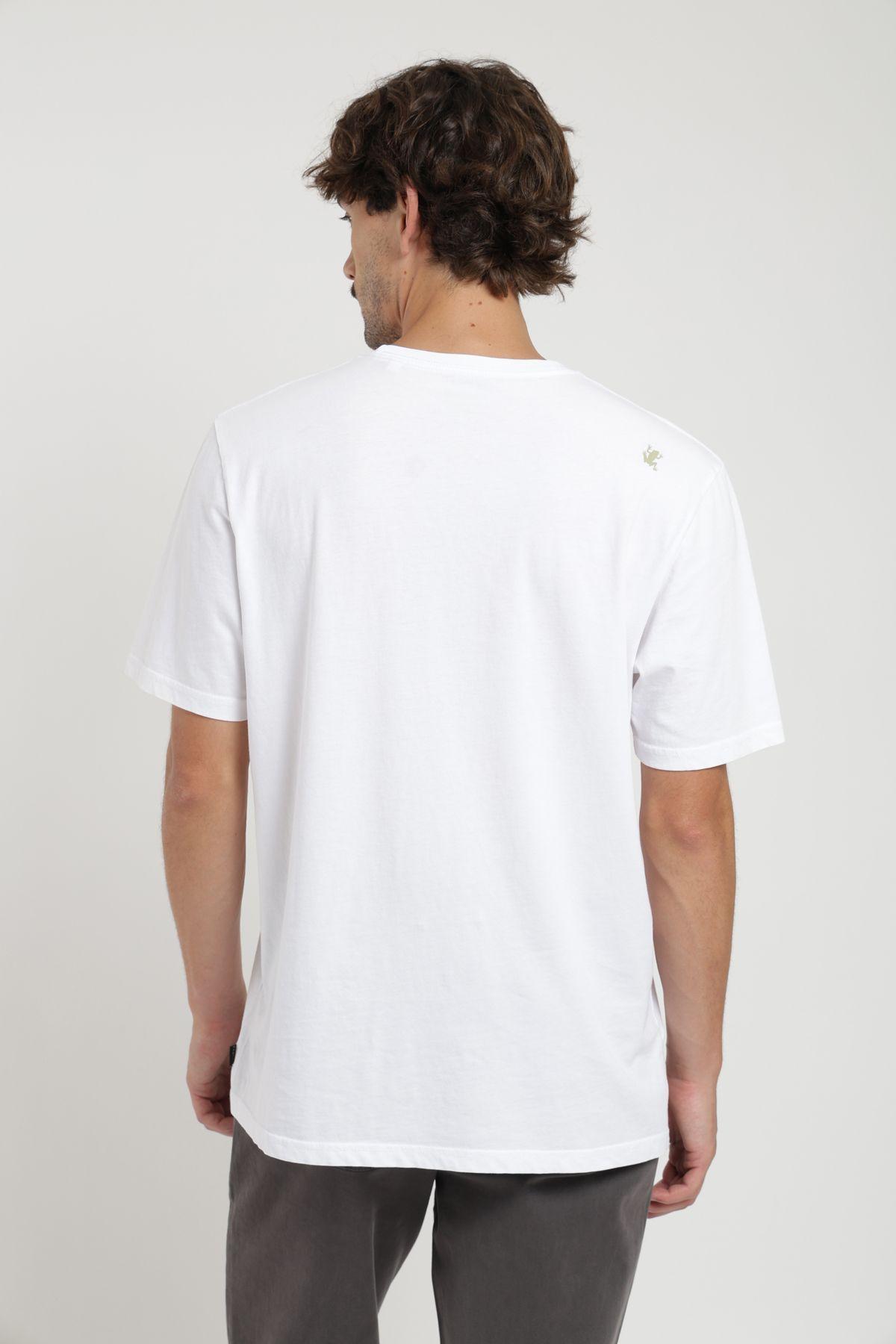 Polera hombre manga corta Pez blanco Froens-2