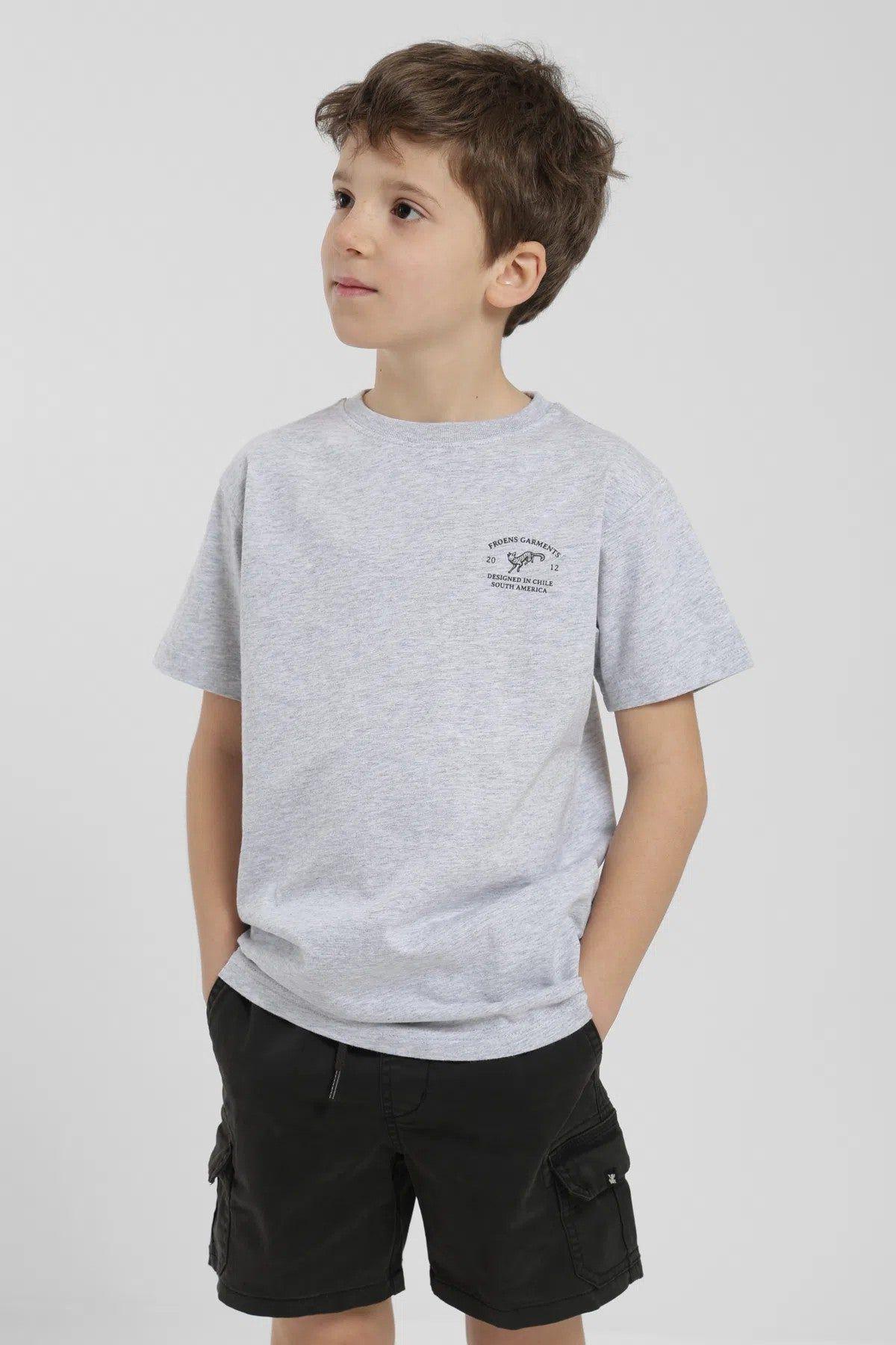 Polera manga corta niño Fox-0