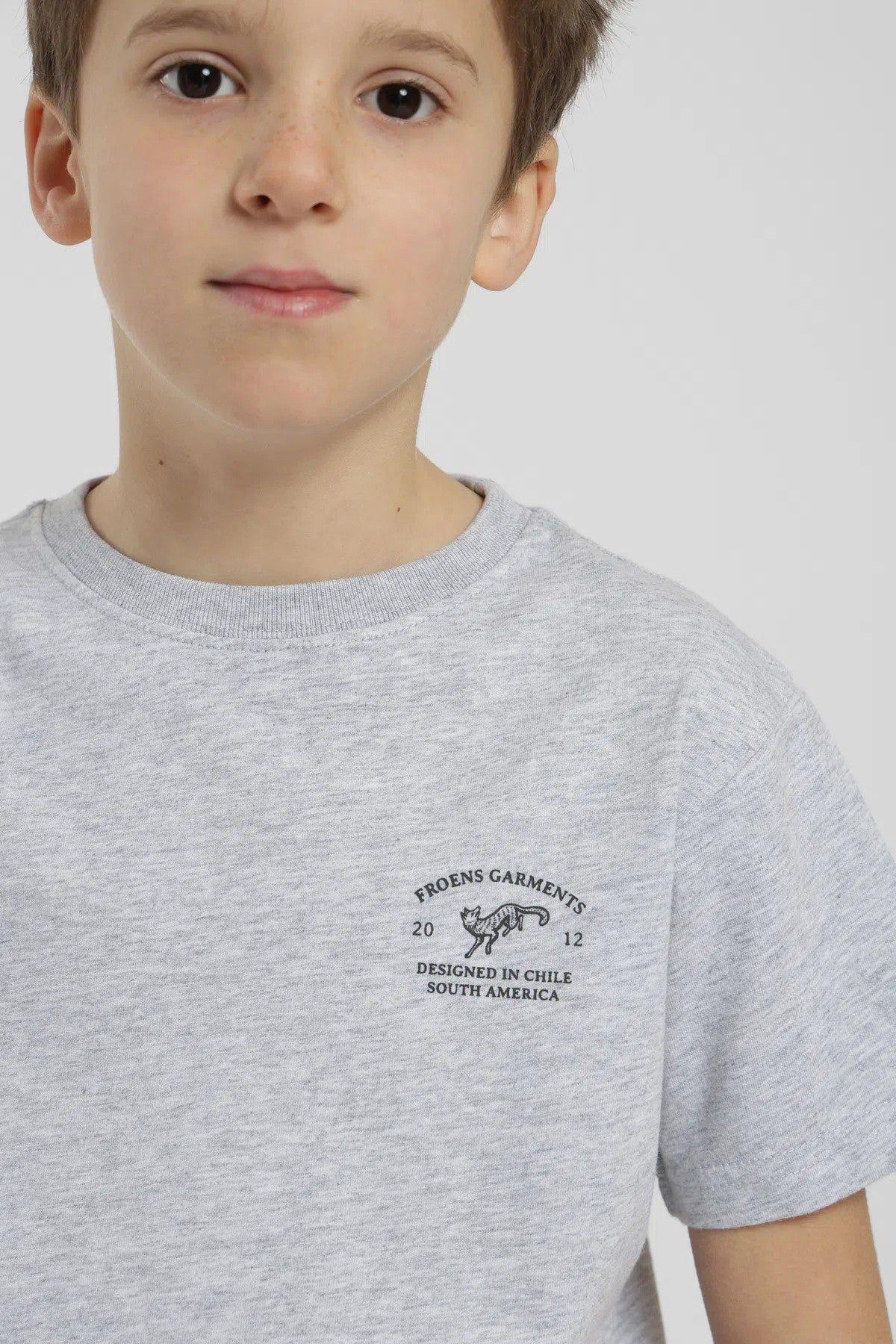 Polera manga corta niño Fox-2