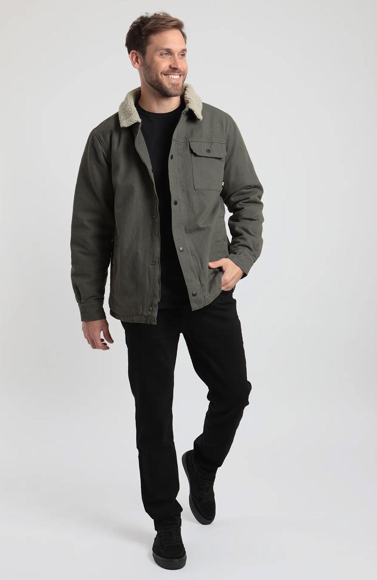 Chaqueta hombre Cali verde -3