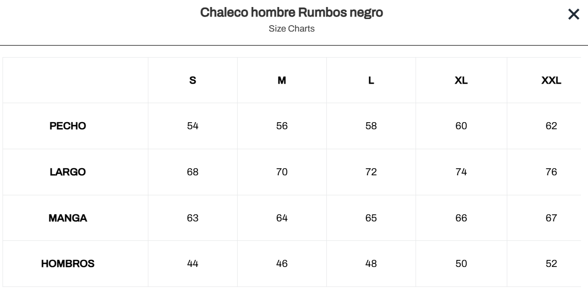 Chaleco hombre Rumbos Froens-4