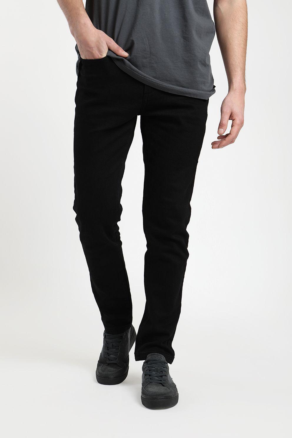 Jeans hombre negro-1