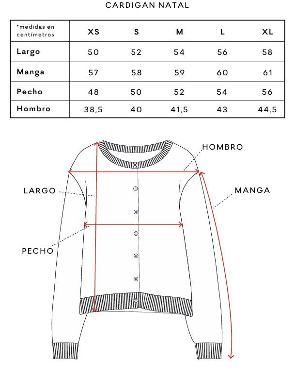 Chaleco mujer Natal crudo Froens-4