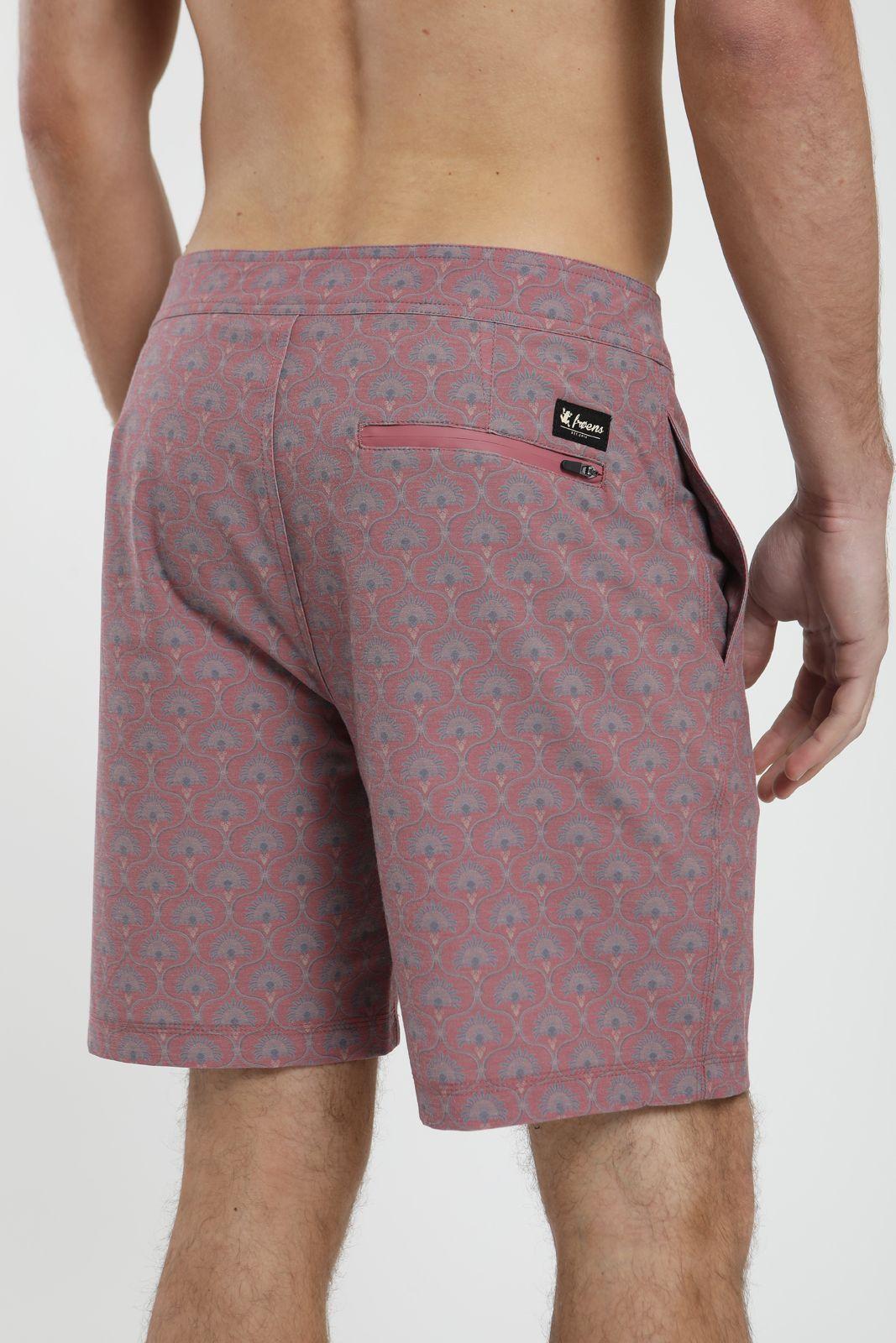 Traje de Baño hombre Surf Bird burdeo Poliéster Reciclado Froens-2