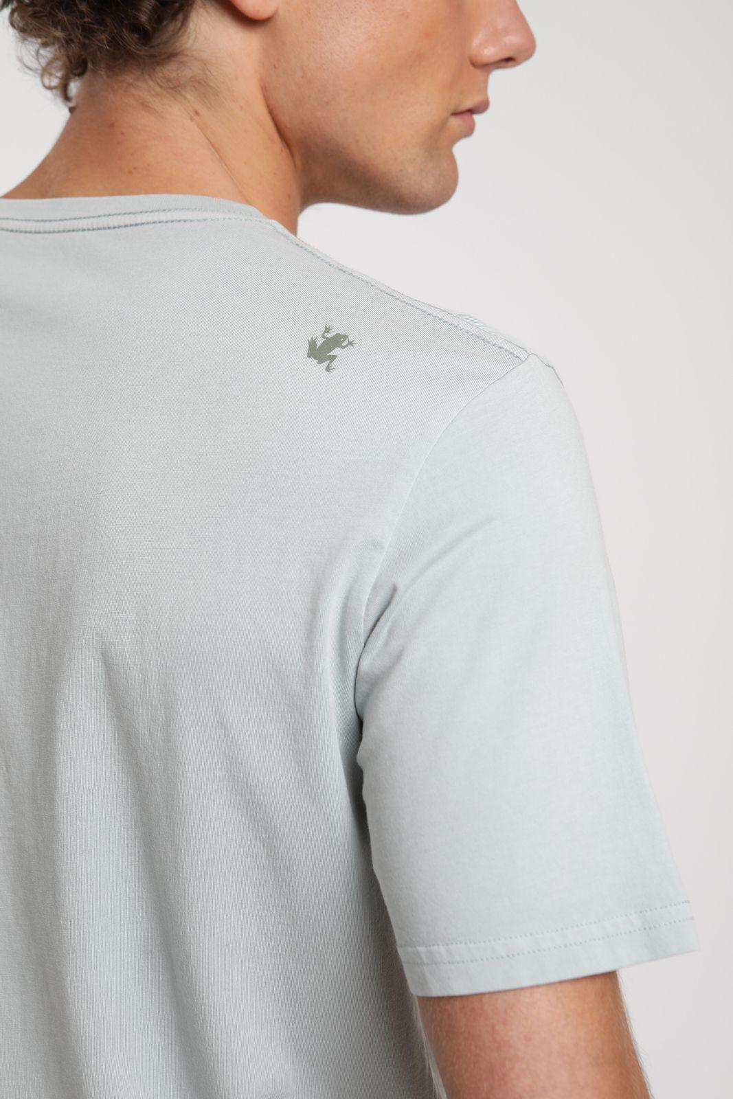 Polera hombre manga corta Bolsillo hielo Algodón orgánico Froens-3