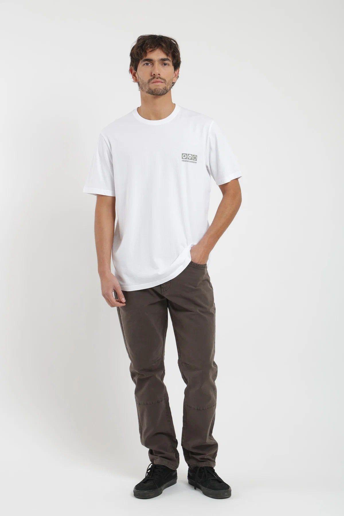 Polera manga corta hombre Flores-3