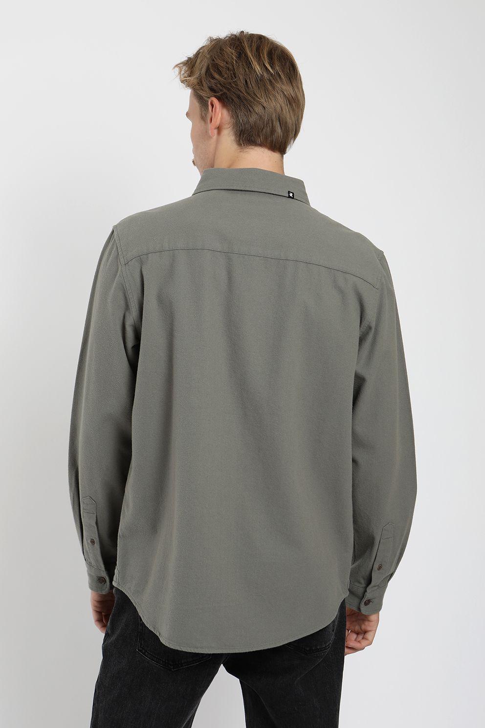 Camisa  Manga Larga Franela Froens Hombre-2