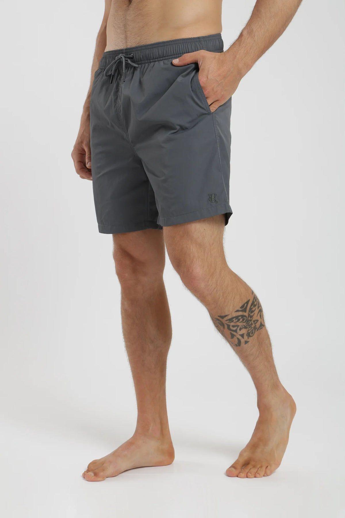 Traje de baño hombre solid-3