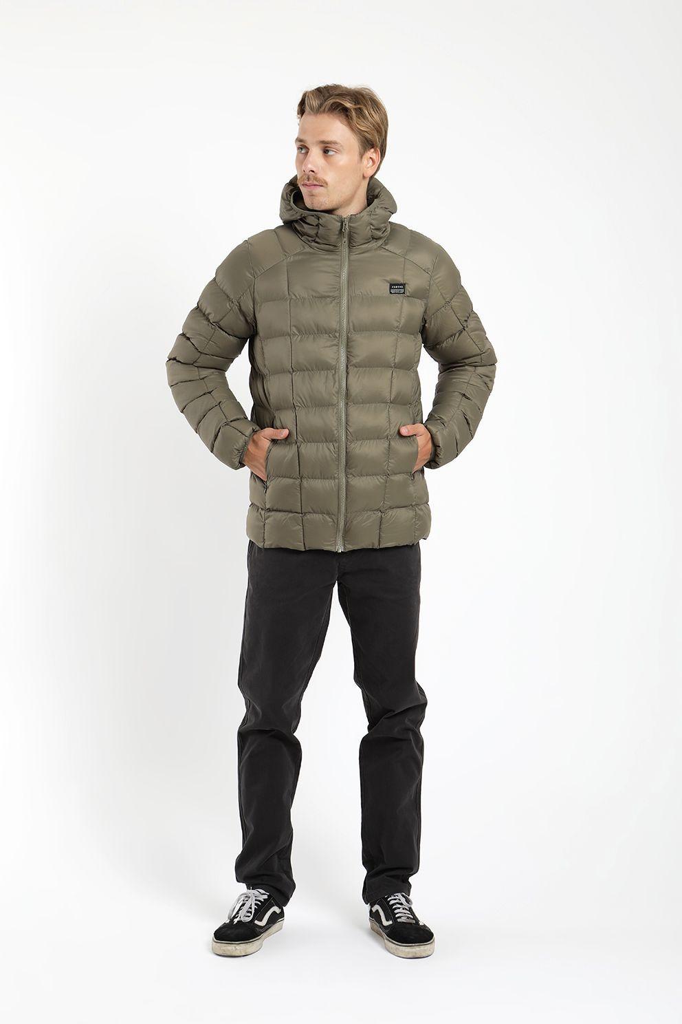 Parka hombre Huemul olivo froens-6