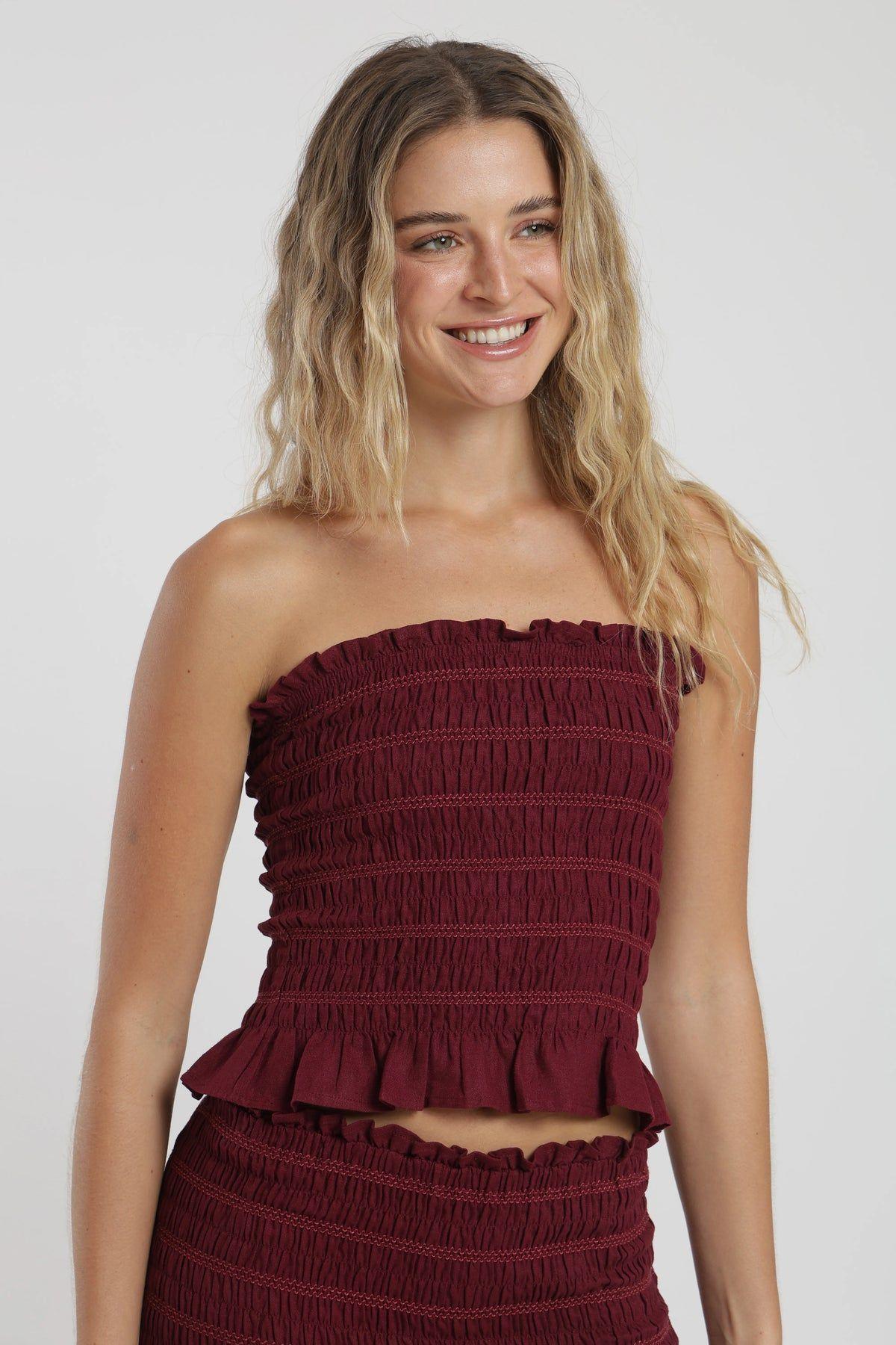 Blusa sin mangas panal-0