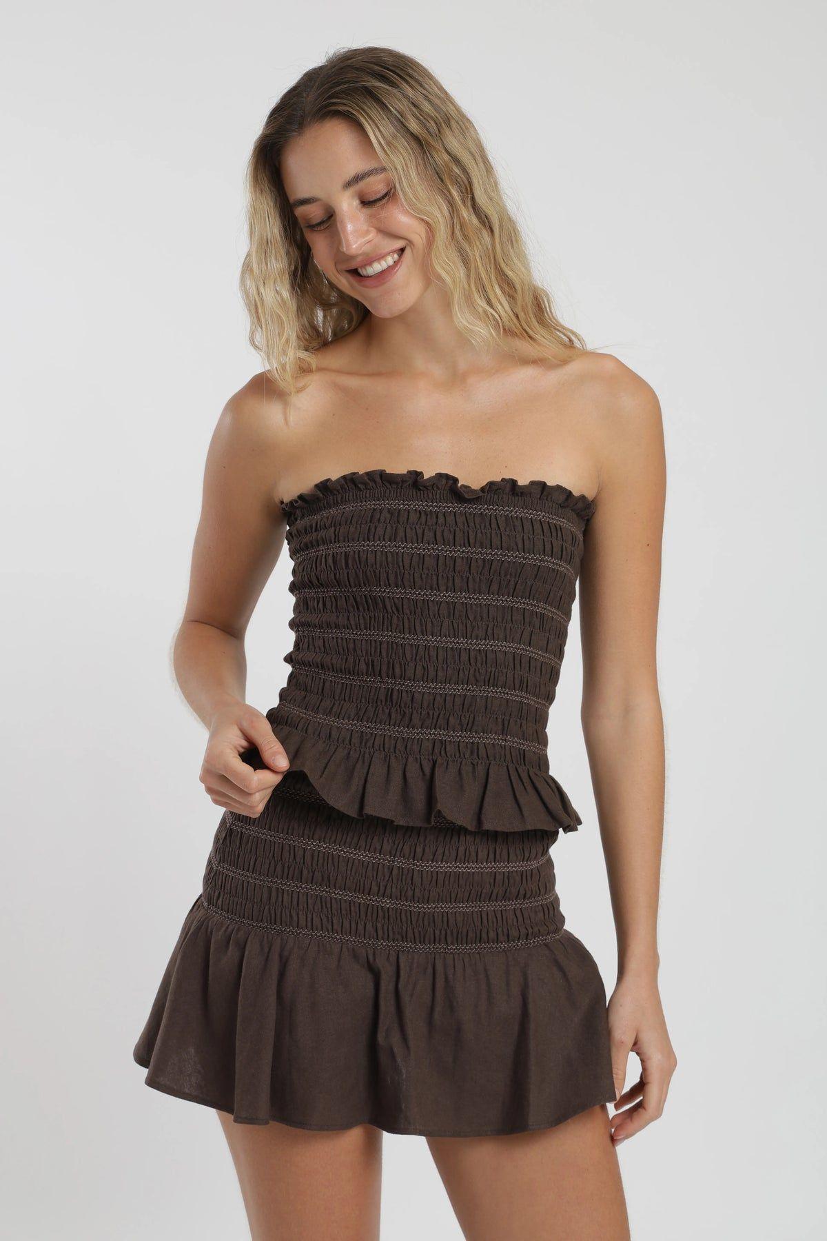 Blusa sin mangas panal-0