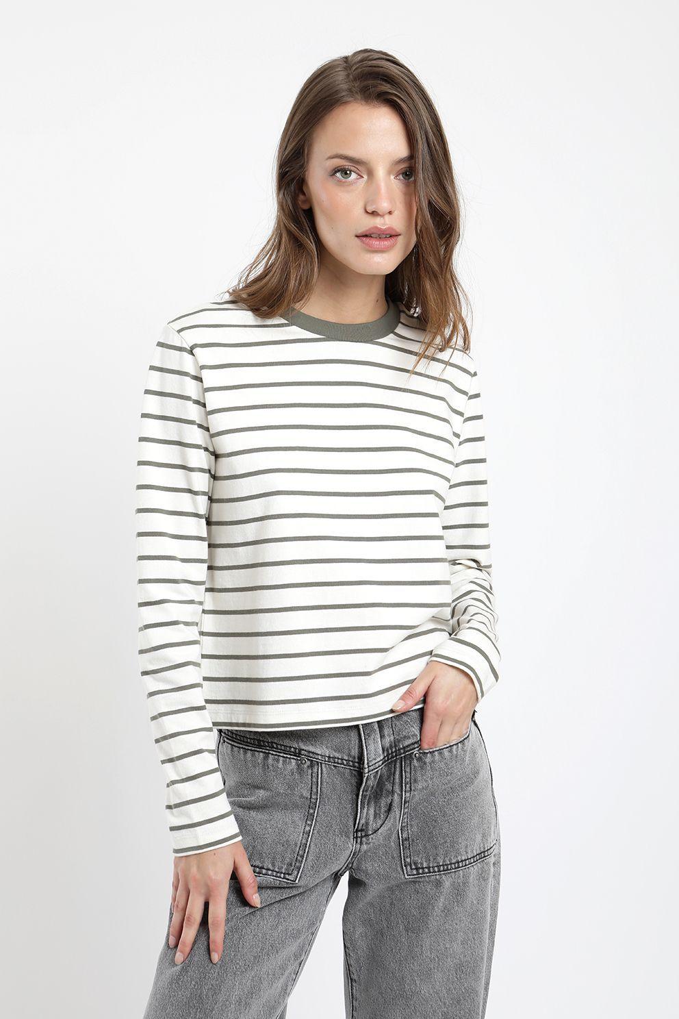 Polera Manga Larga Azucena Mujer Froens-0