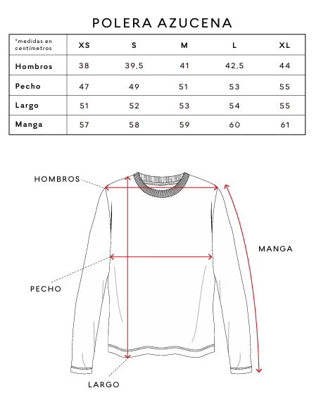 Polera Manga Larga Azucena Mujer Froens-4