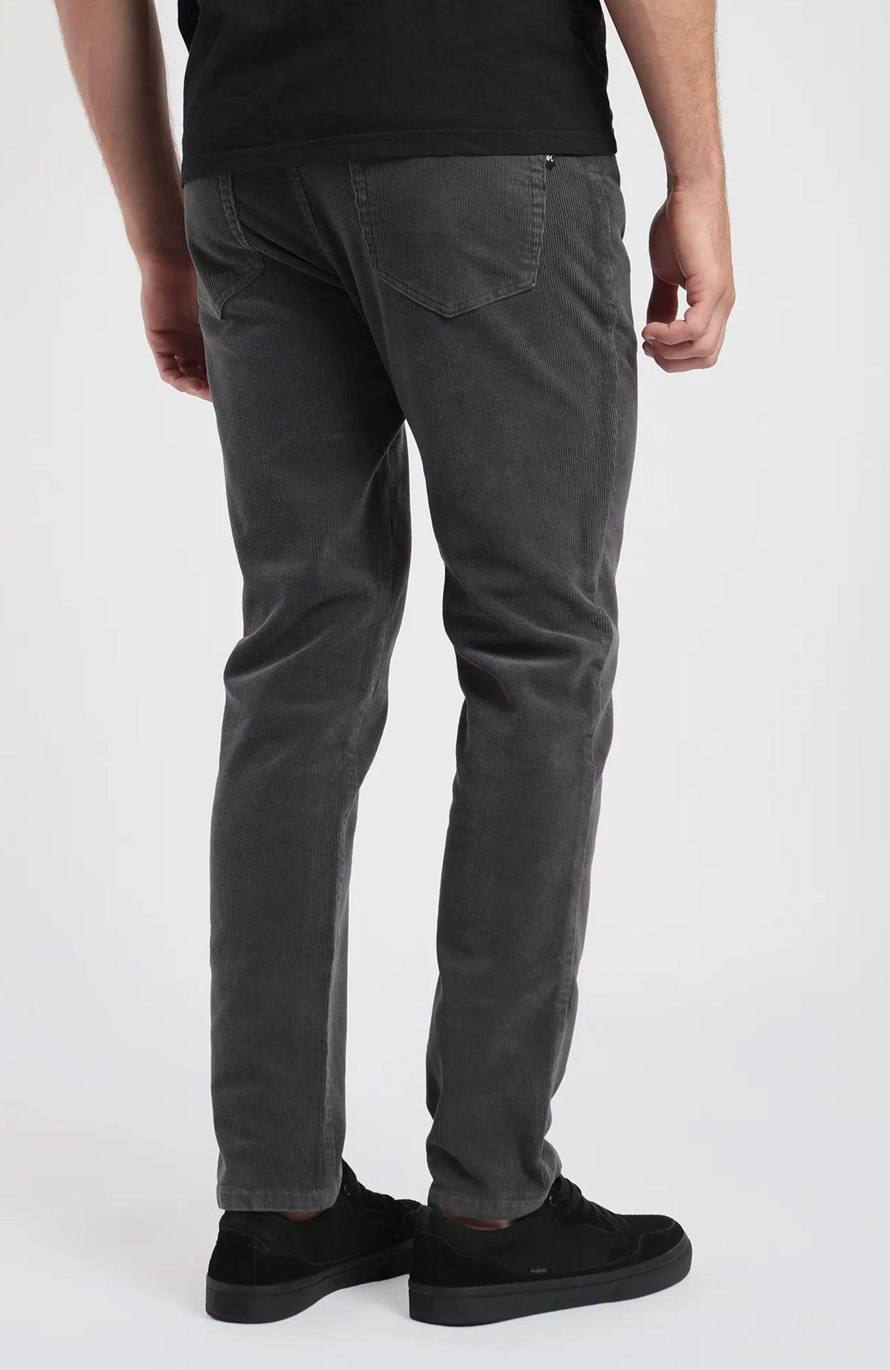 Pantalón hombre Cotelé grafito-3