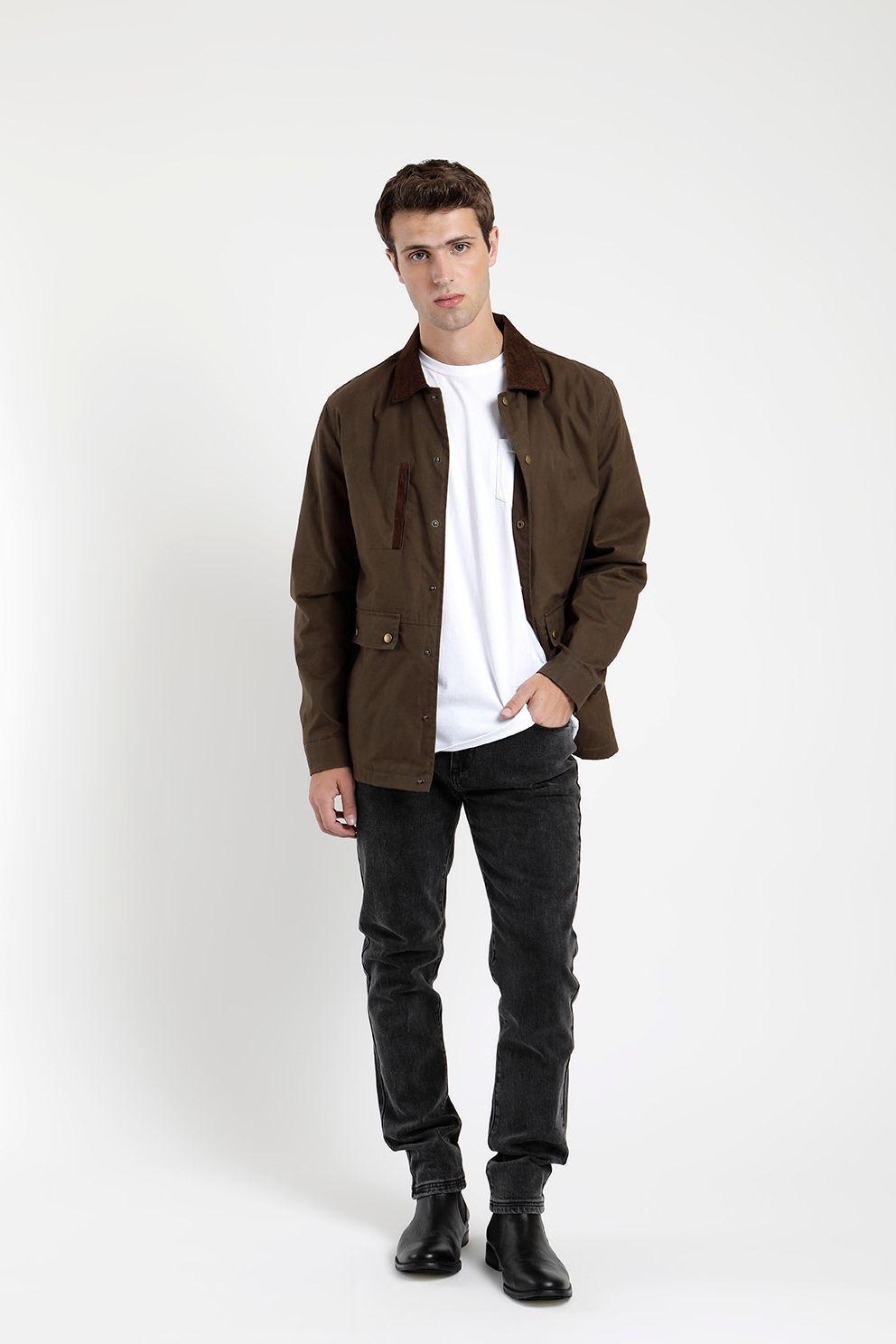 Chaqueta hombre Llanquihue waxed -4