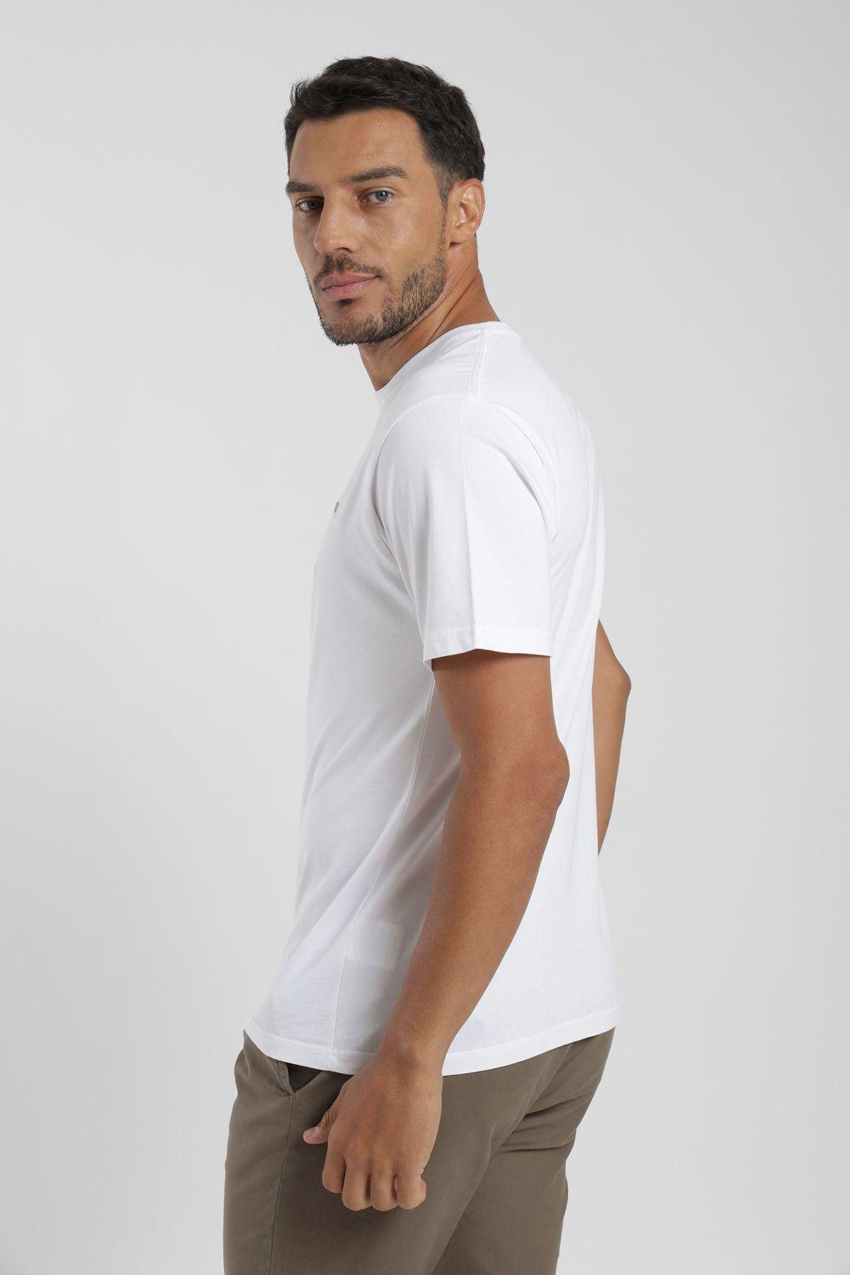 Polera manga corta hombre Slim Label-2