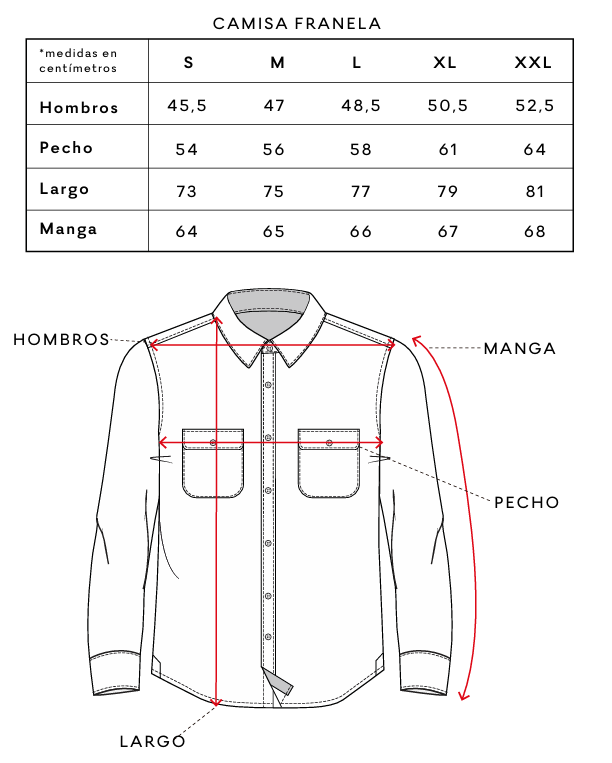 Camisa manga larga Flannel Froens-4
