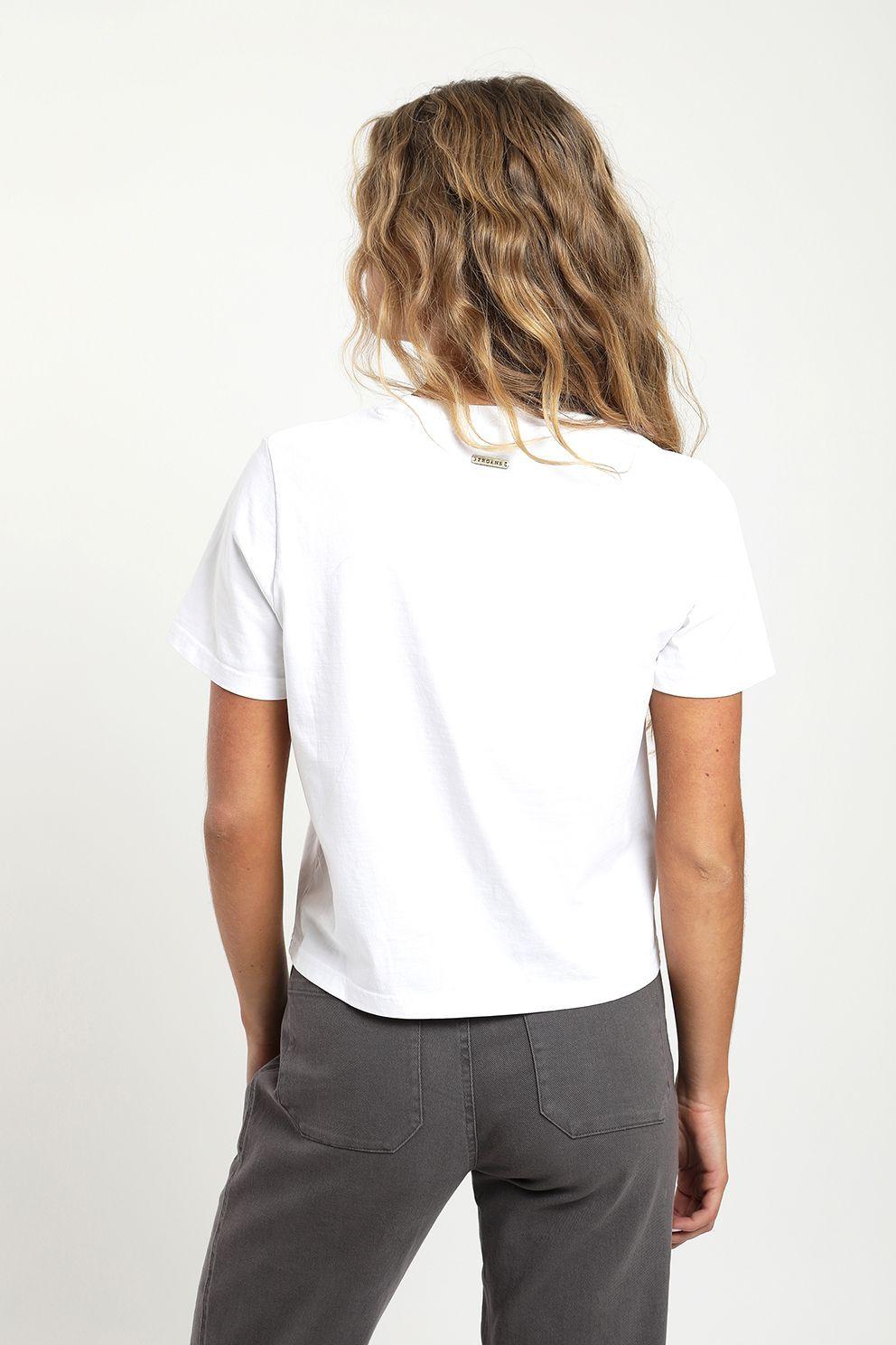Polera manga corta mujer Round -2