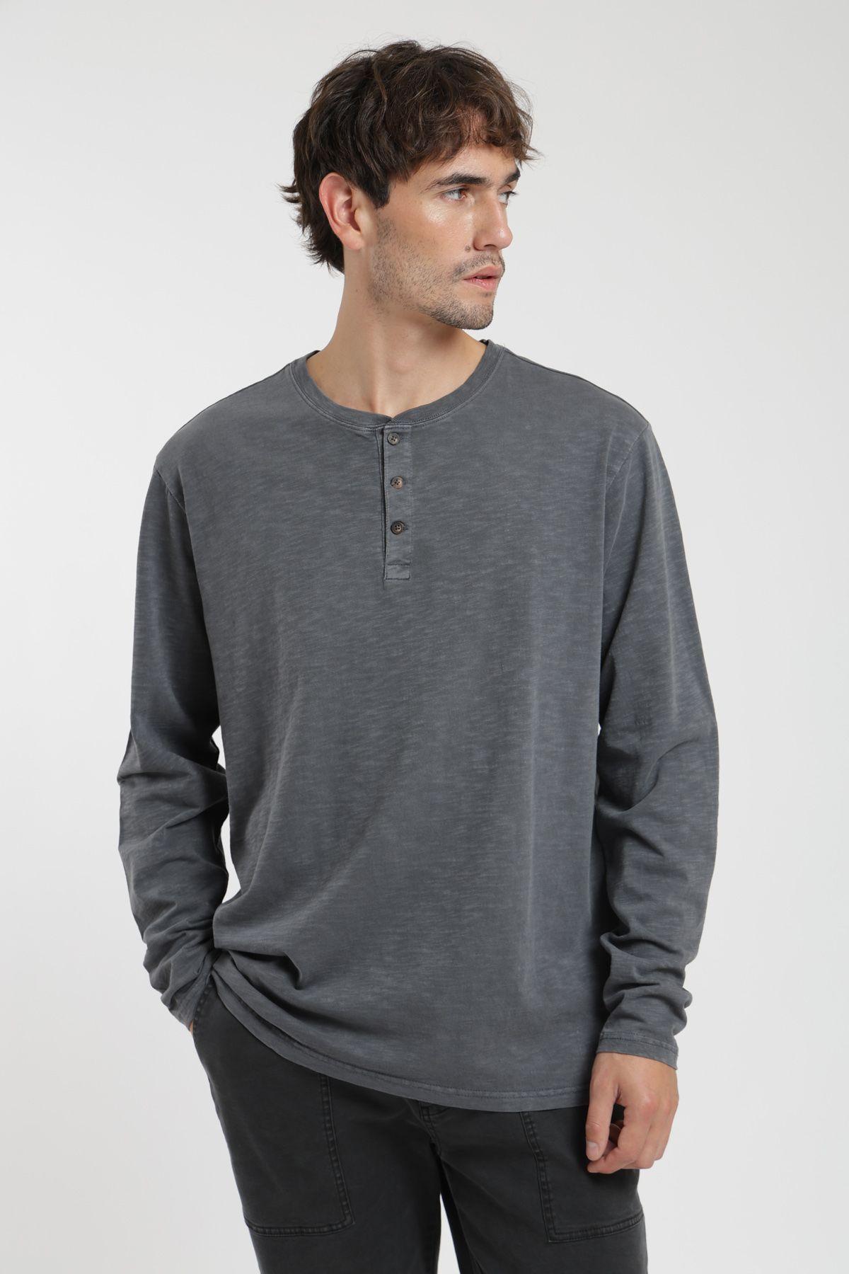 Polera manga larga hombre Mao Froens-0
