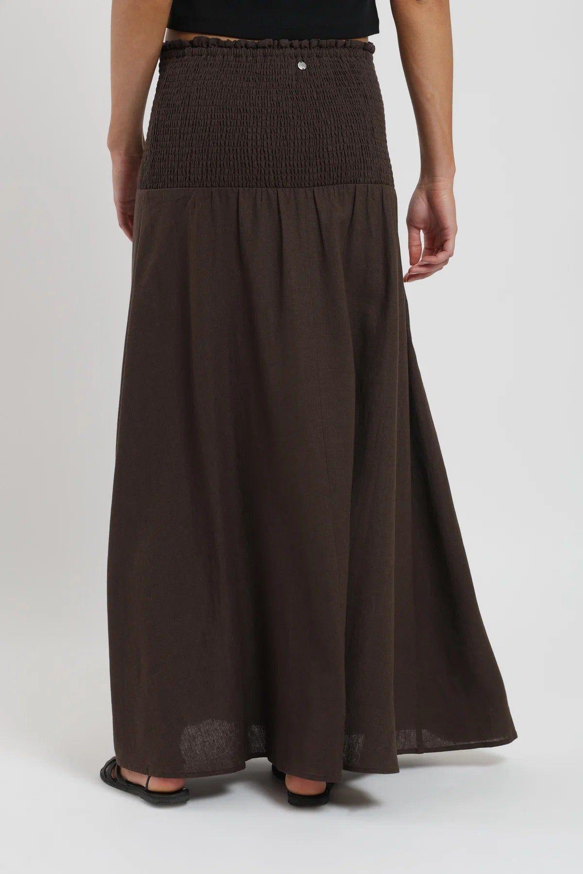 Falda larga Smock-2