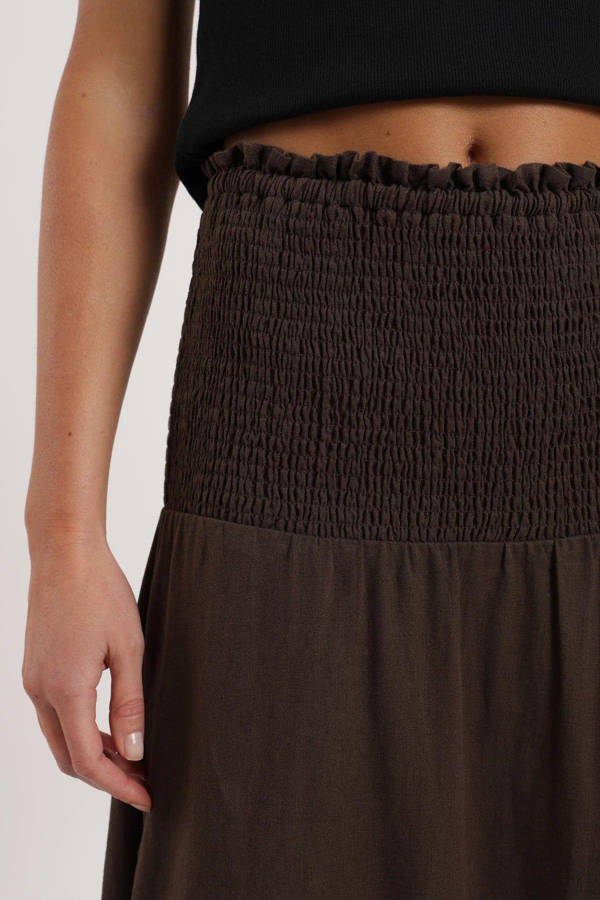 Falda larga Smock-3