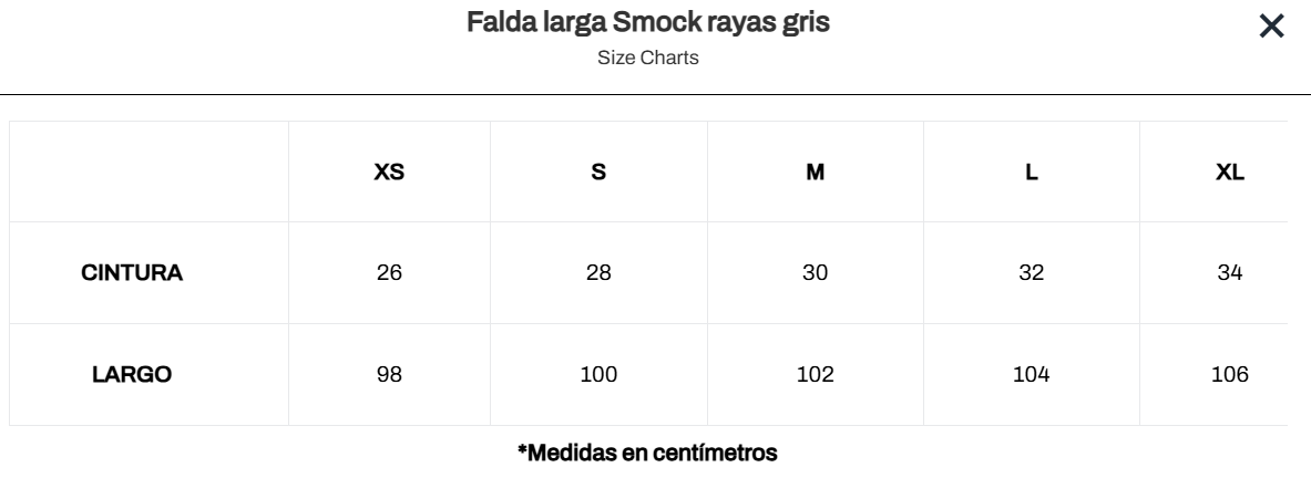 Falda larga Smock-5