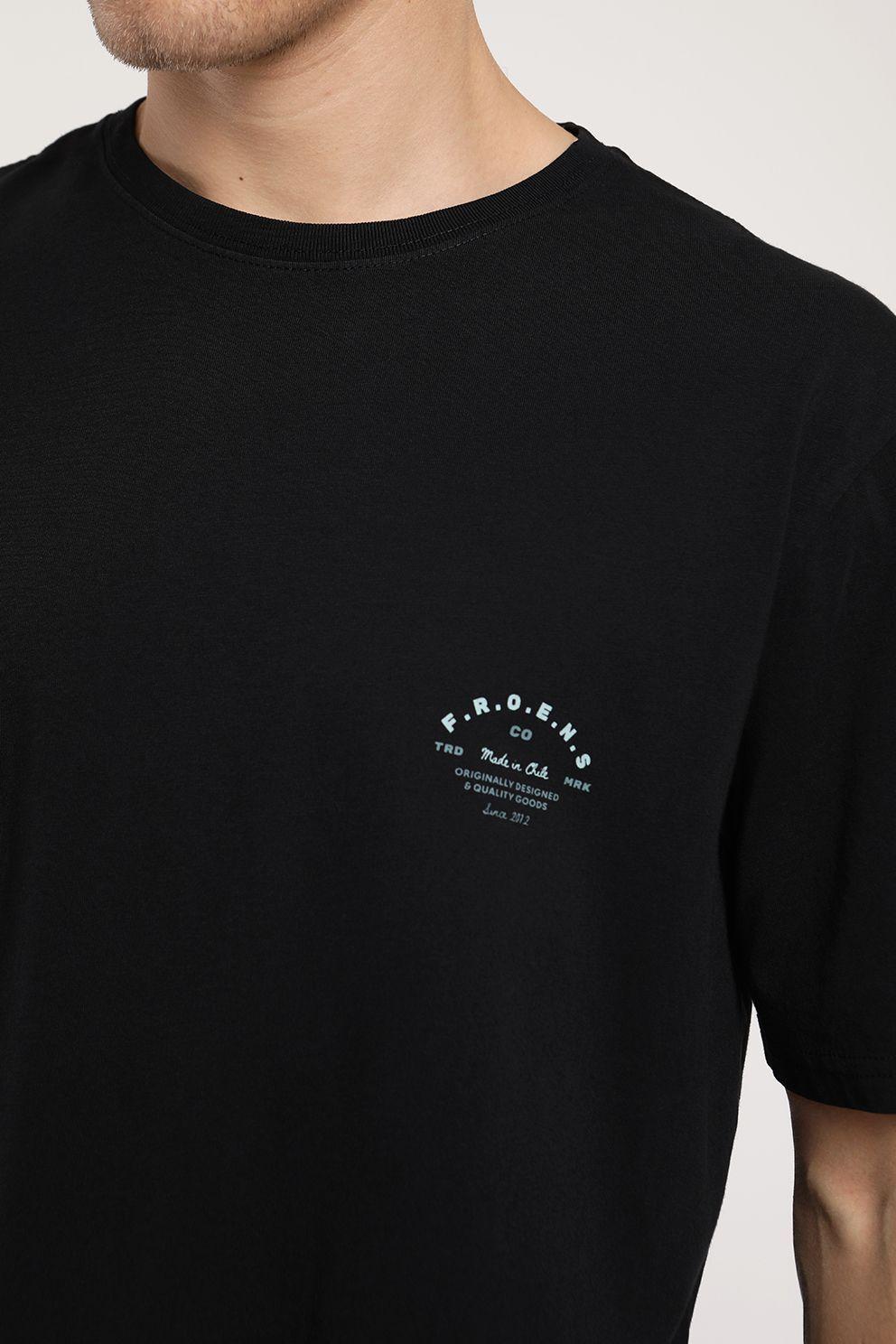 Polera Manga Corta Logo Hombre Froens-3