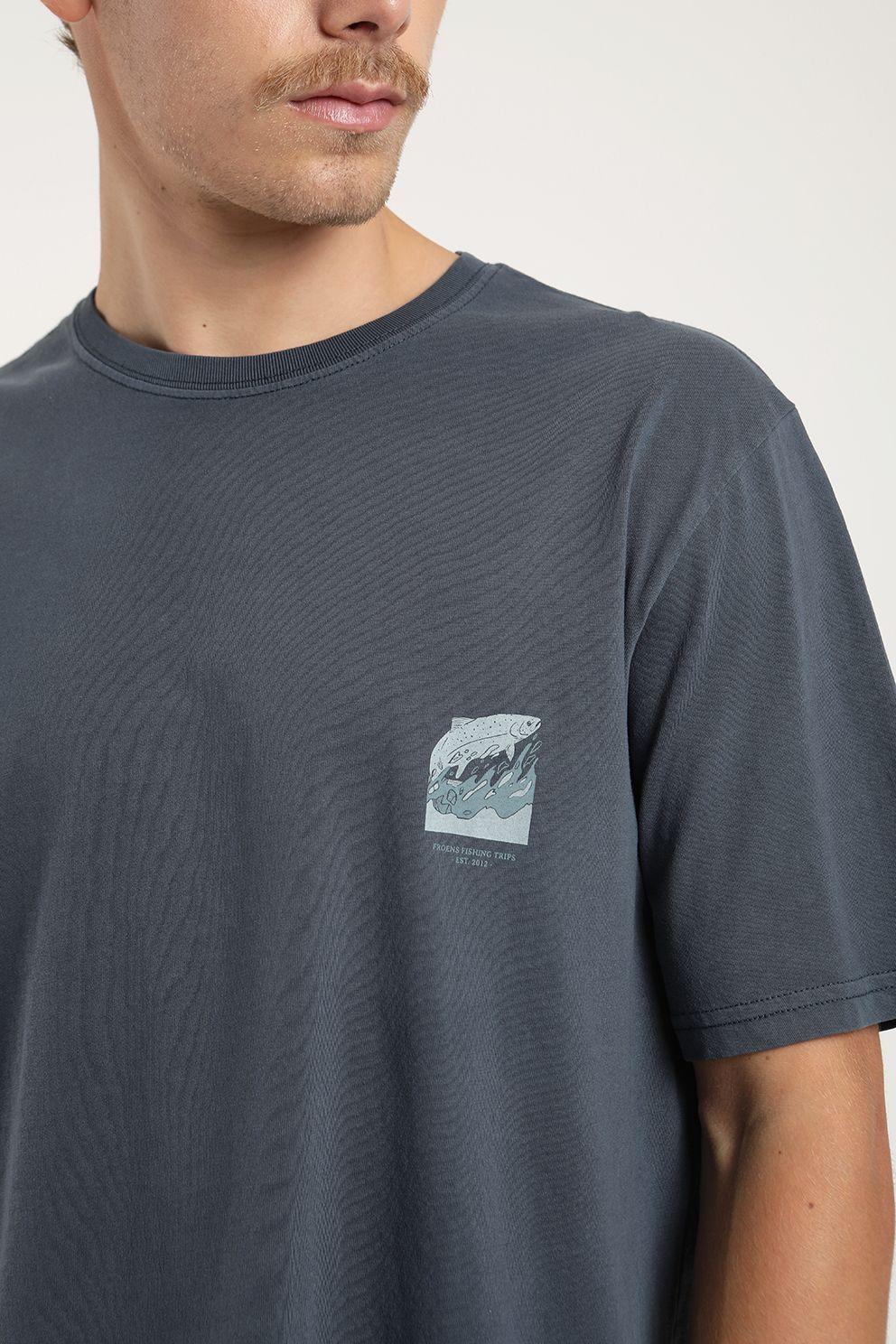 Polera Manga Corta Pesca Hombre Froens-1