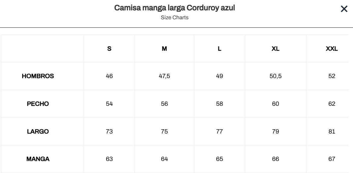 Camisa manga larga Corduroy Froens-4