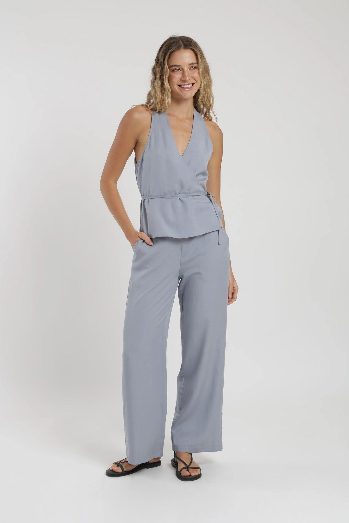 Pantalón mujer coral-0