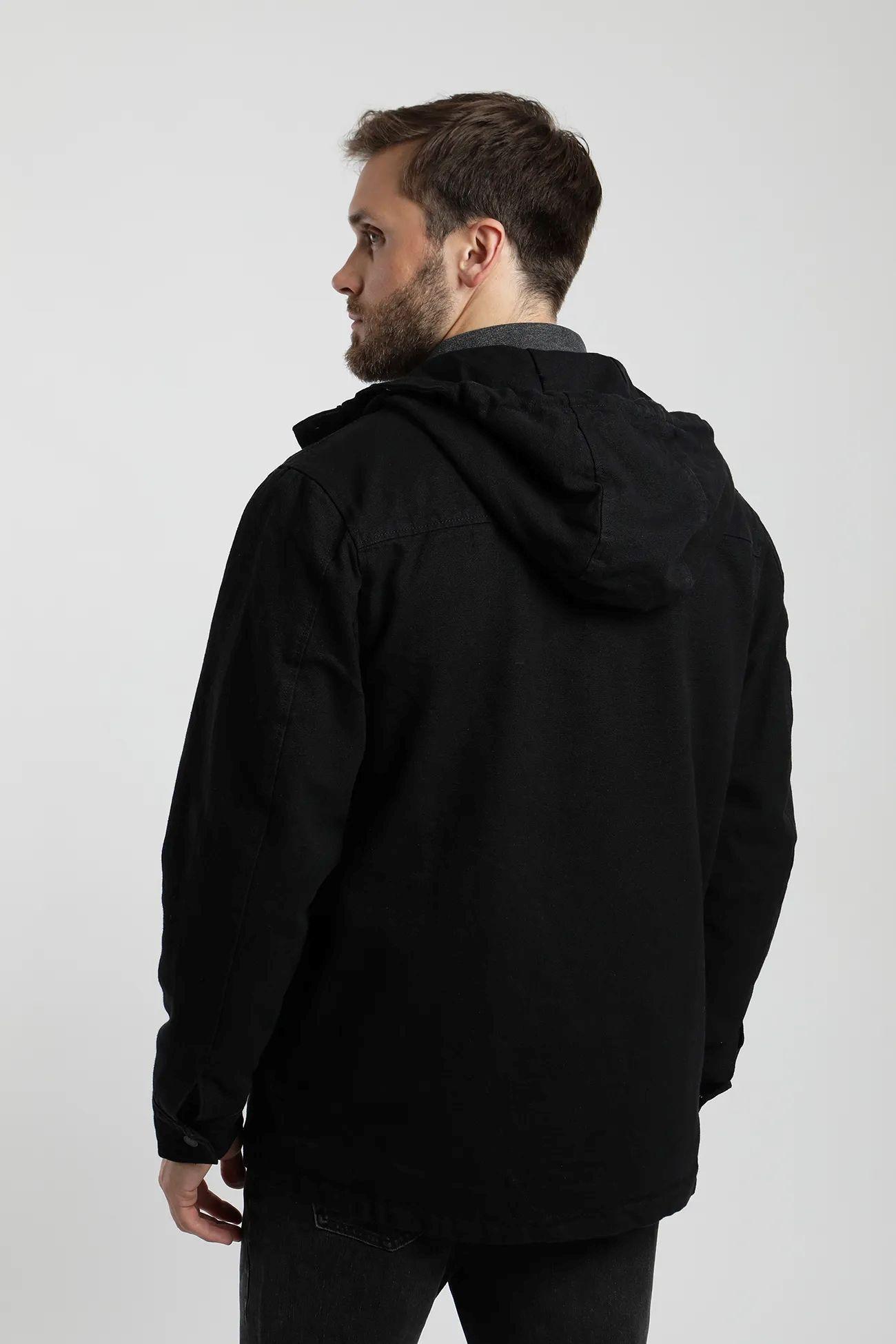 Chaqueta hombre Torres negro  -2