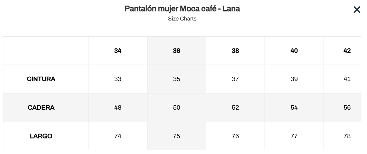 Pantalón mujer Moca café Froens-4