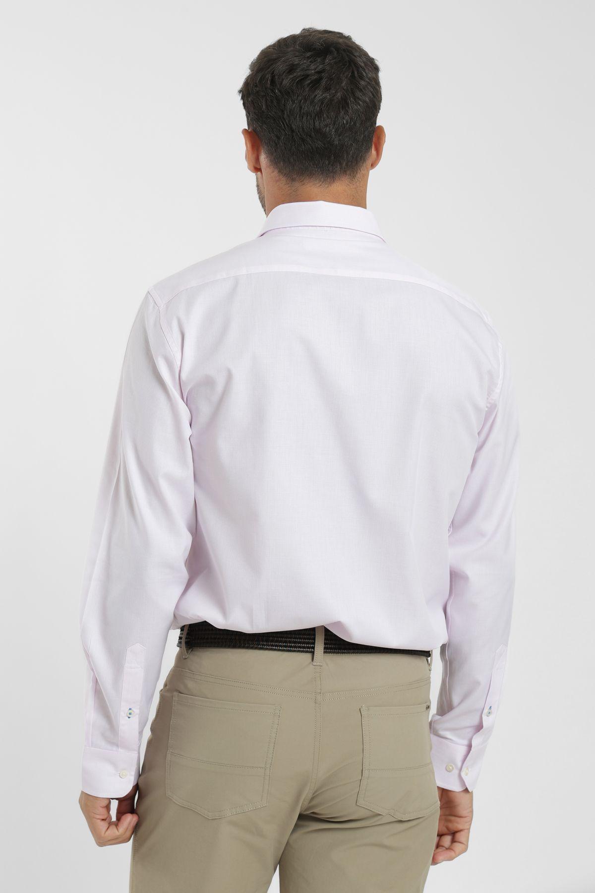 Camisa manga larga York mini check Label-1