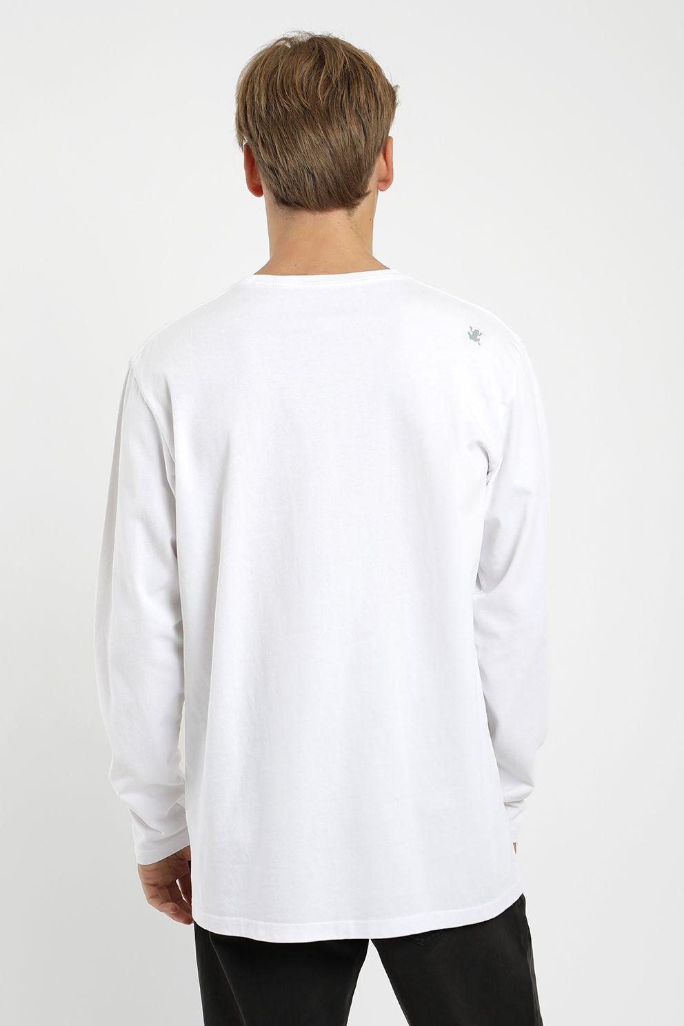 Polera Manga Larga Heavy Weight  Plain Hombre Froens-2