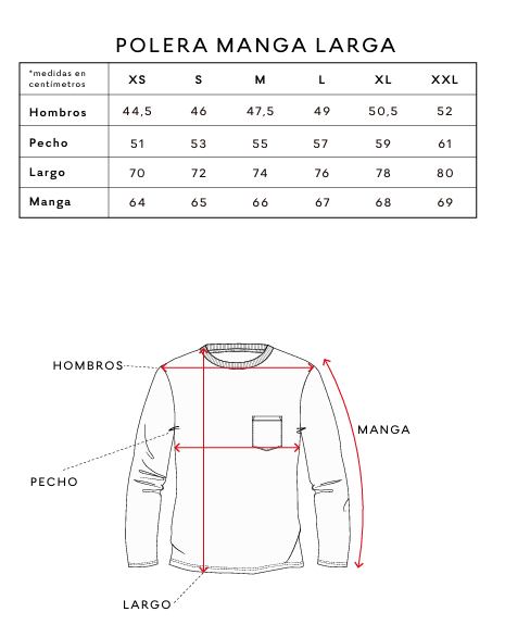 Polera Manga Larga Heavy Weight  Plain Hombre Froens-4