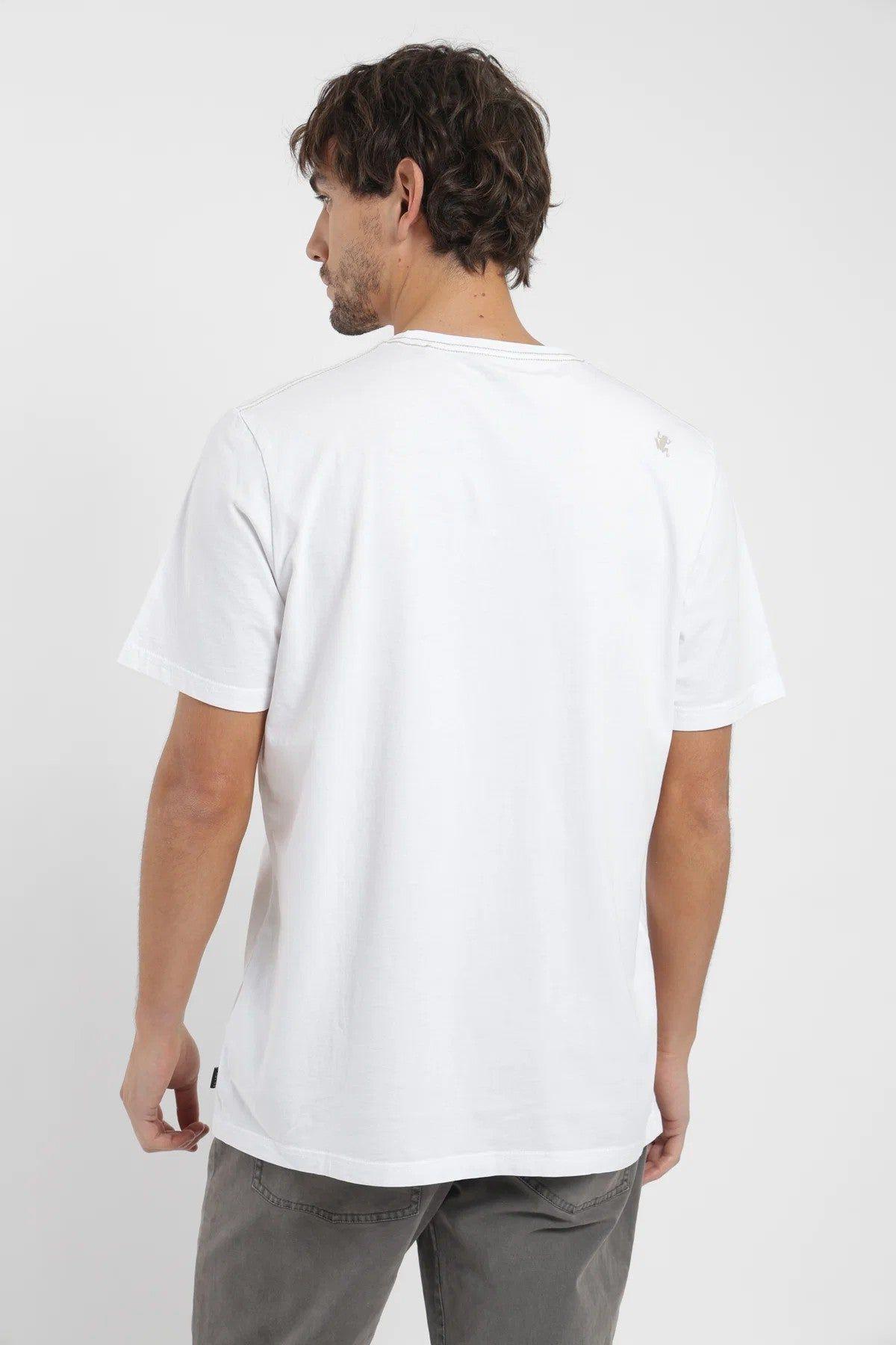 Polera manga corta hombre Bolsillo stitch-2