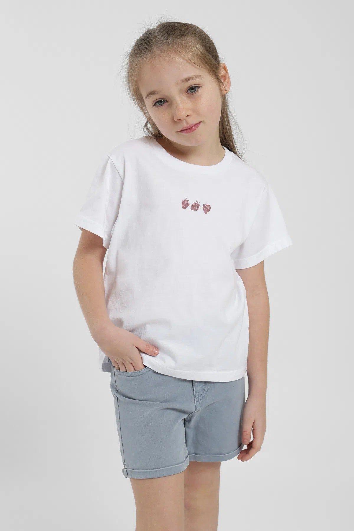 Polera manga corta niña-0