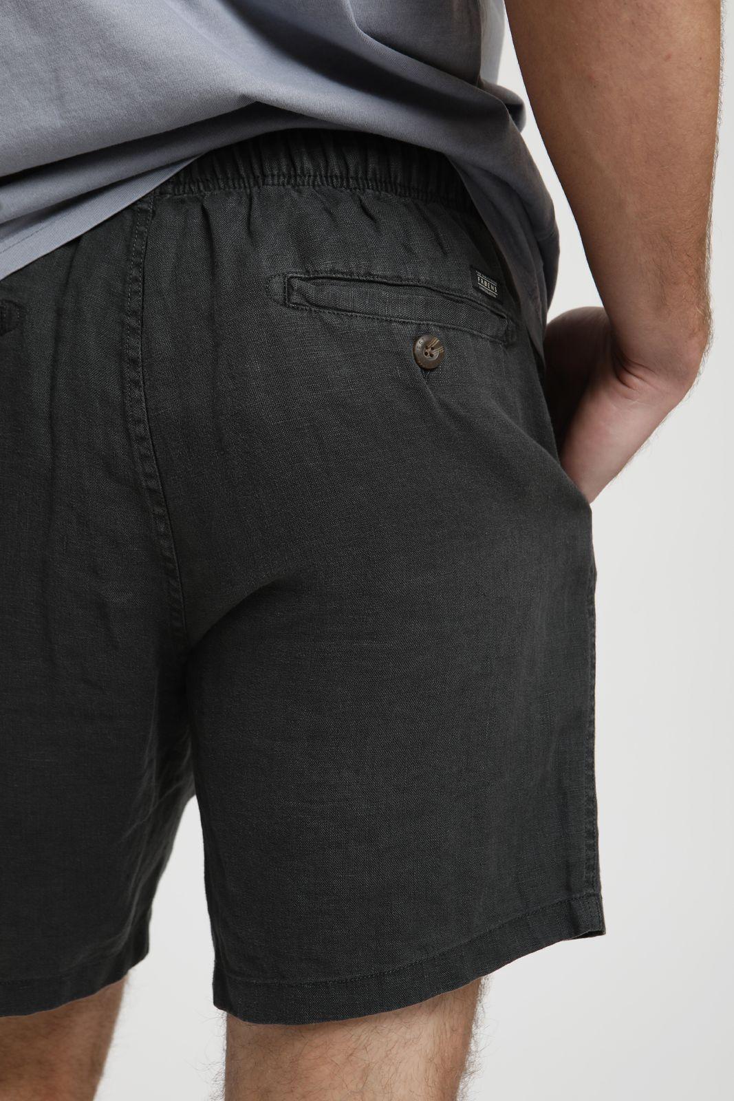 Short hombre Lino grafito Froens-3