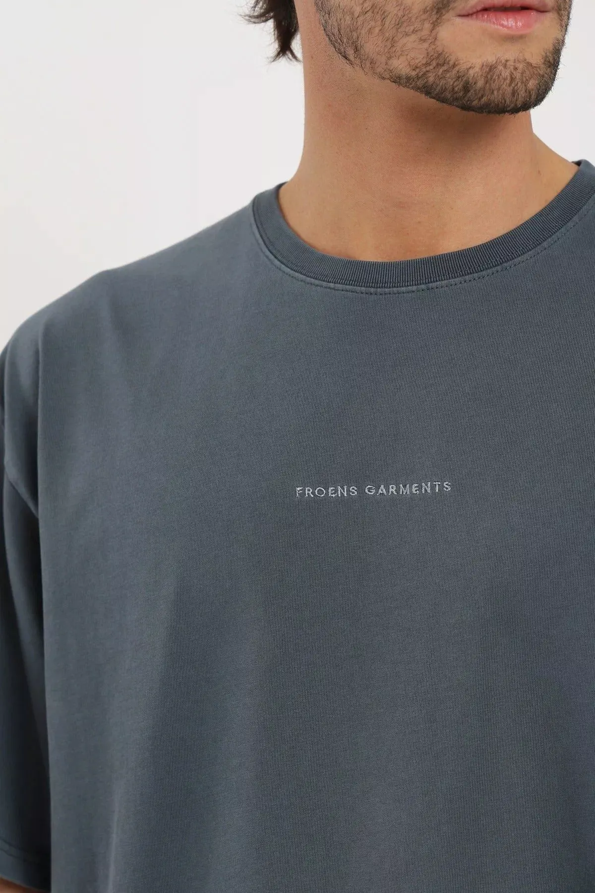 Polera manga corta hombre Oversize Froens-3