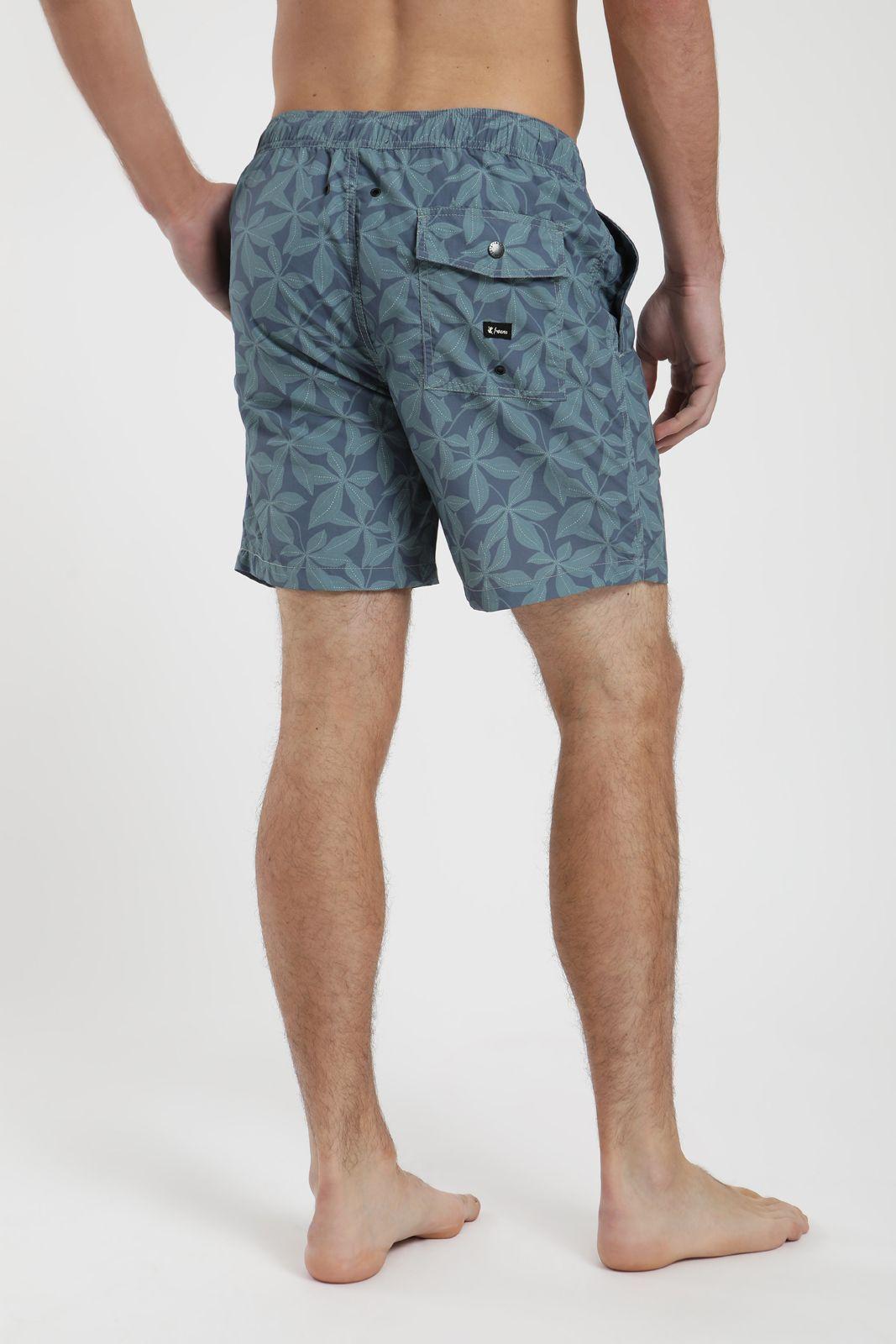 Traje de baño hombre classic Aralia azul Froens-3