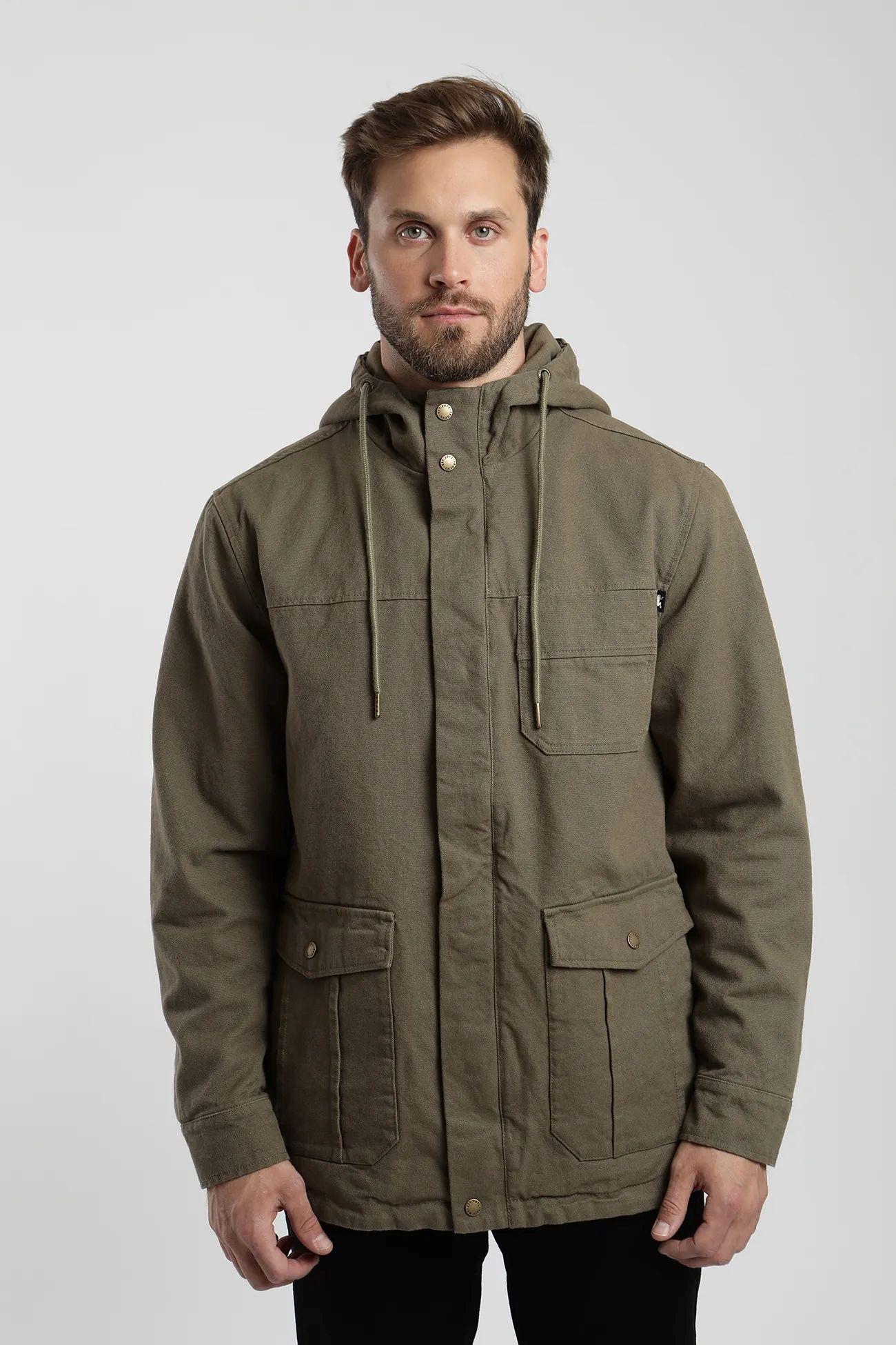 Chaqueta hombre Torres olivo  -0