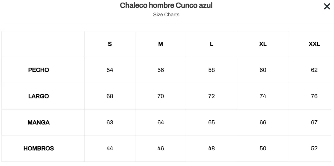 Chaleco hombre Cunco Froens-4